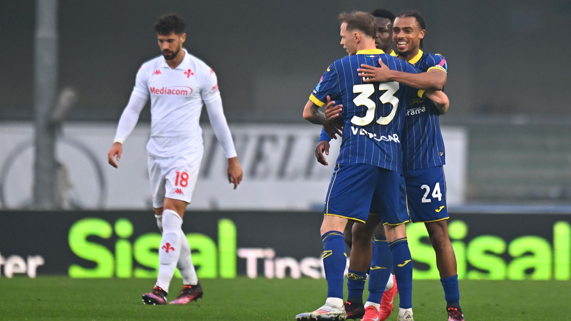 Antoine Bernede Verona Fiorentina Serie A