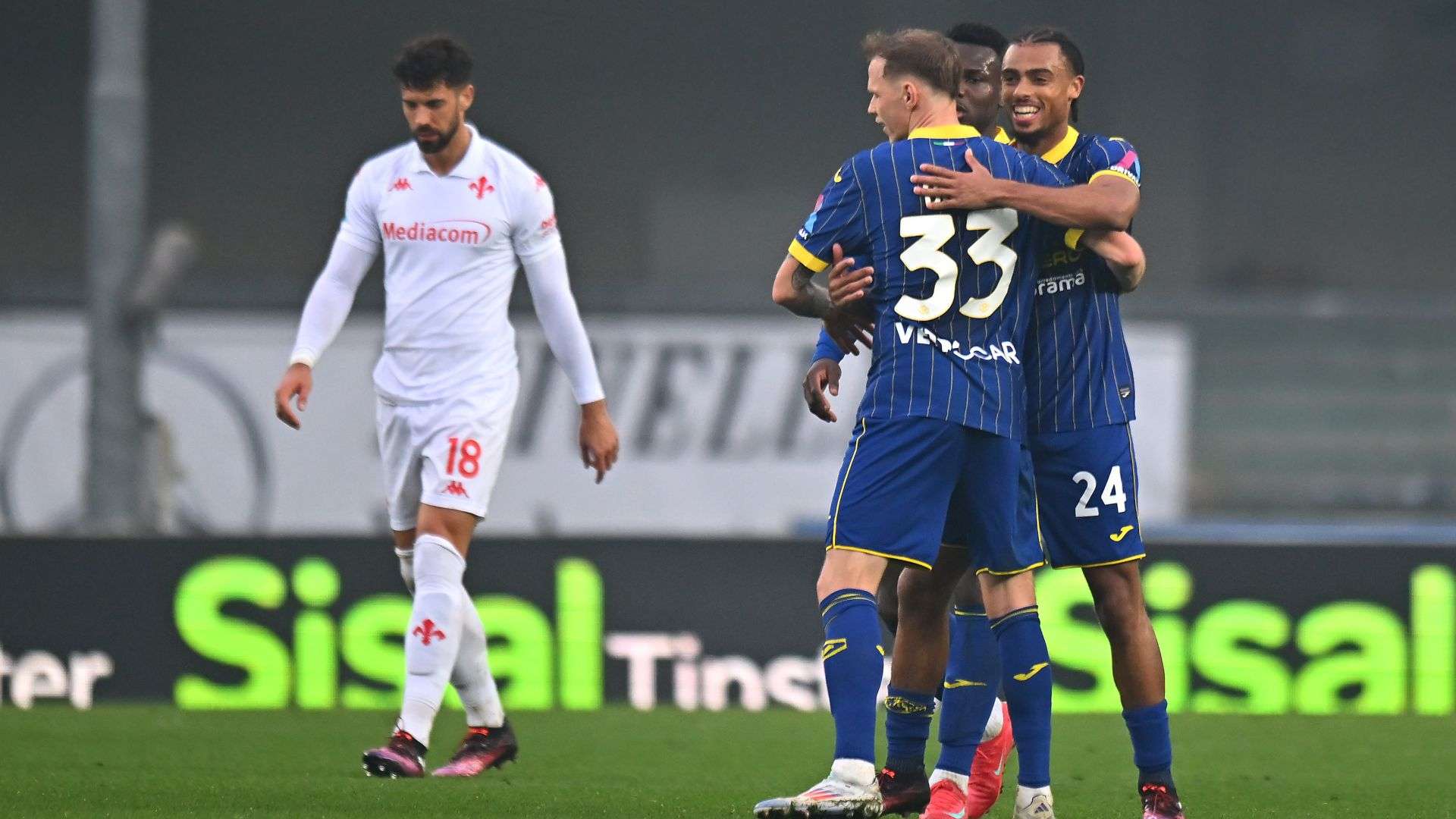 Antoine Bernede Verona Fiorentina Serie A