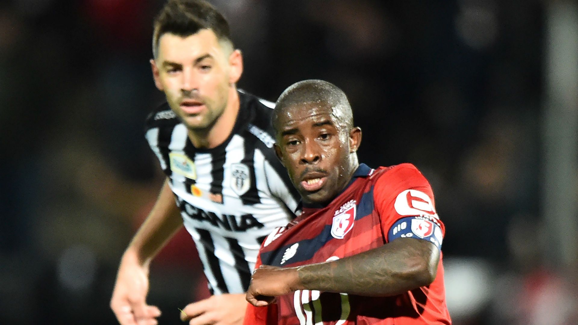 Rio Mavuba Thomas Mangani Angers Lille Ligue 1 05112016