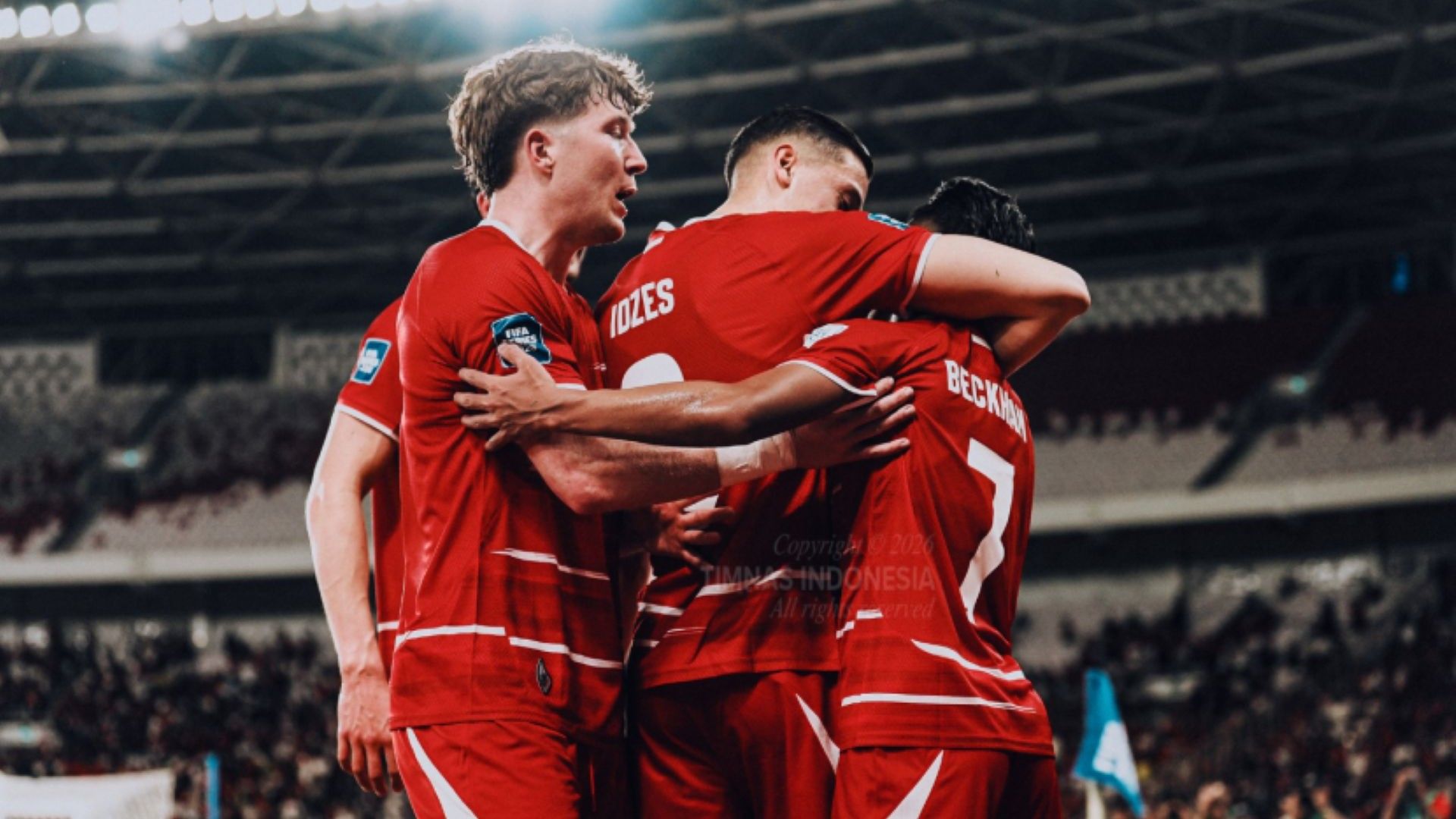 Selebrasi Timnas Indonesia