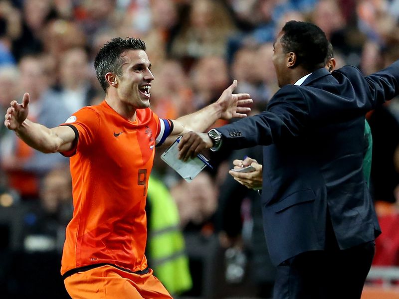 Robin Van Persie, Patrick Kluivert - Netherlands vs Hungary 11102013