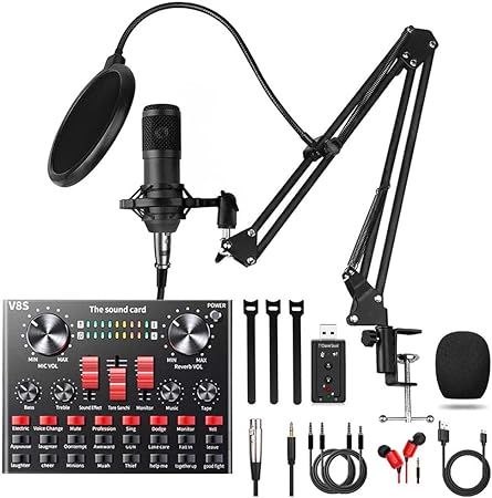 مجموعة ميكروفون مكثف BM-800