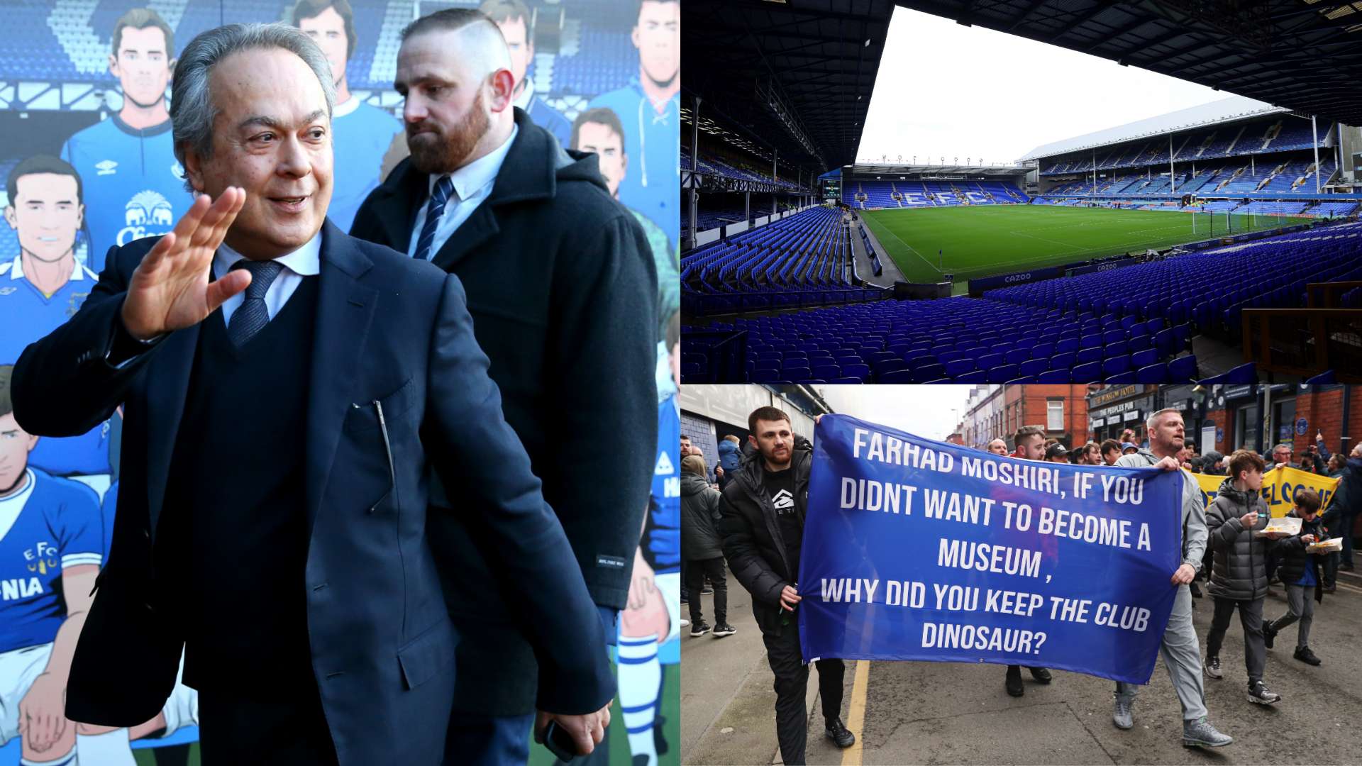 Farhad Moshiri Everton Goodison Park