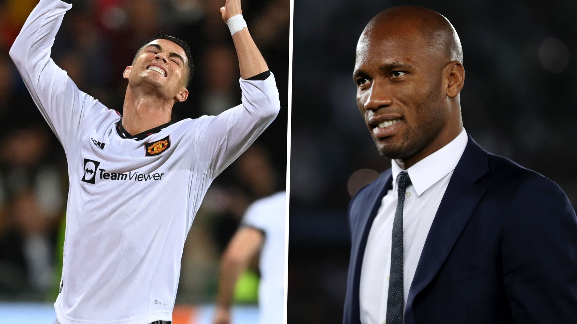 Cristiano Ronaldo Didier Drogba GFX