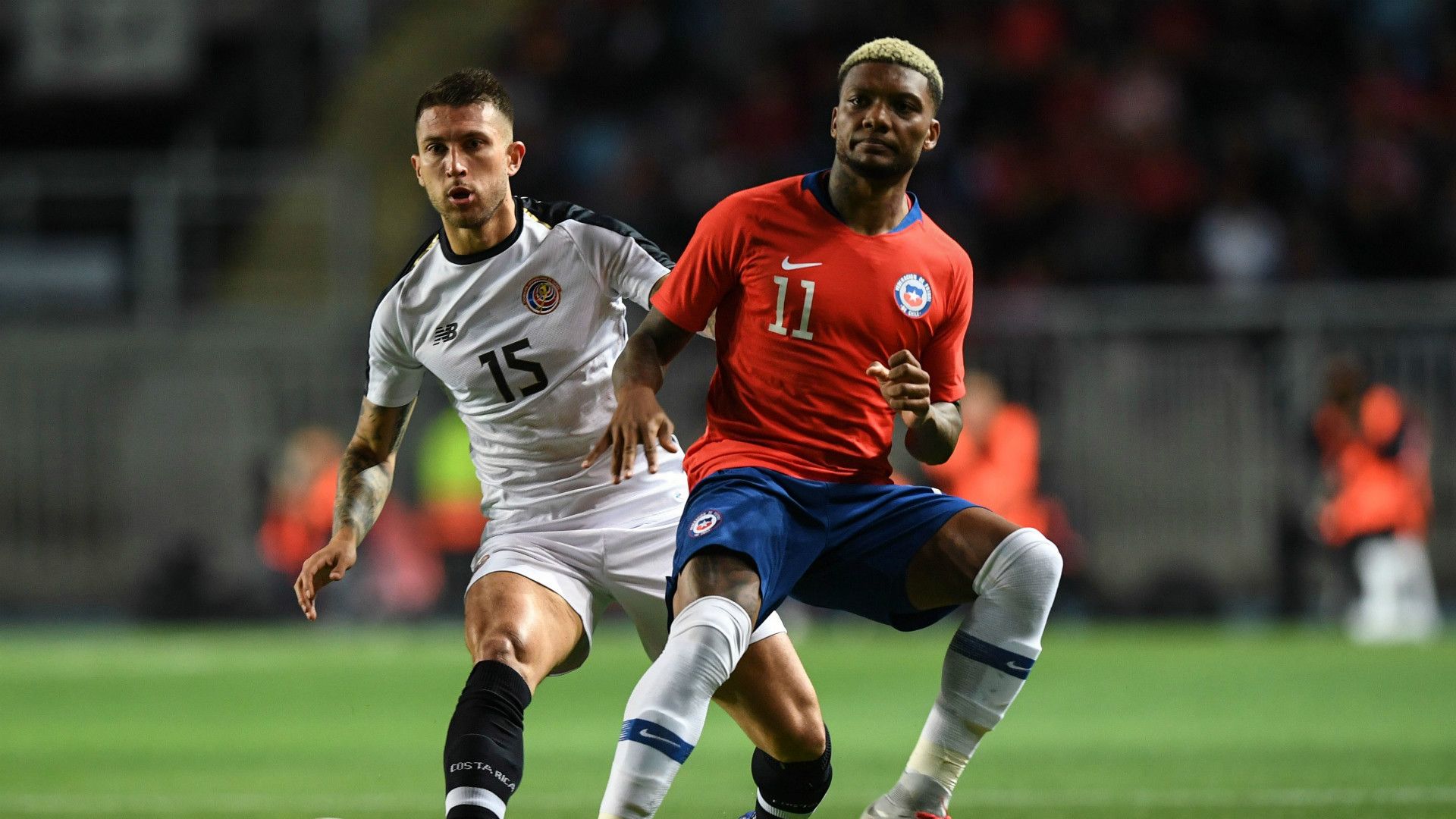 Junior Fernandez Calvo Chile Costa Rica Amistoso Internacional Fecha FIFA 16112018