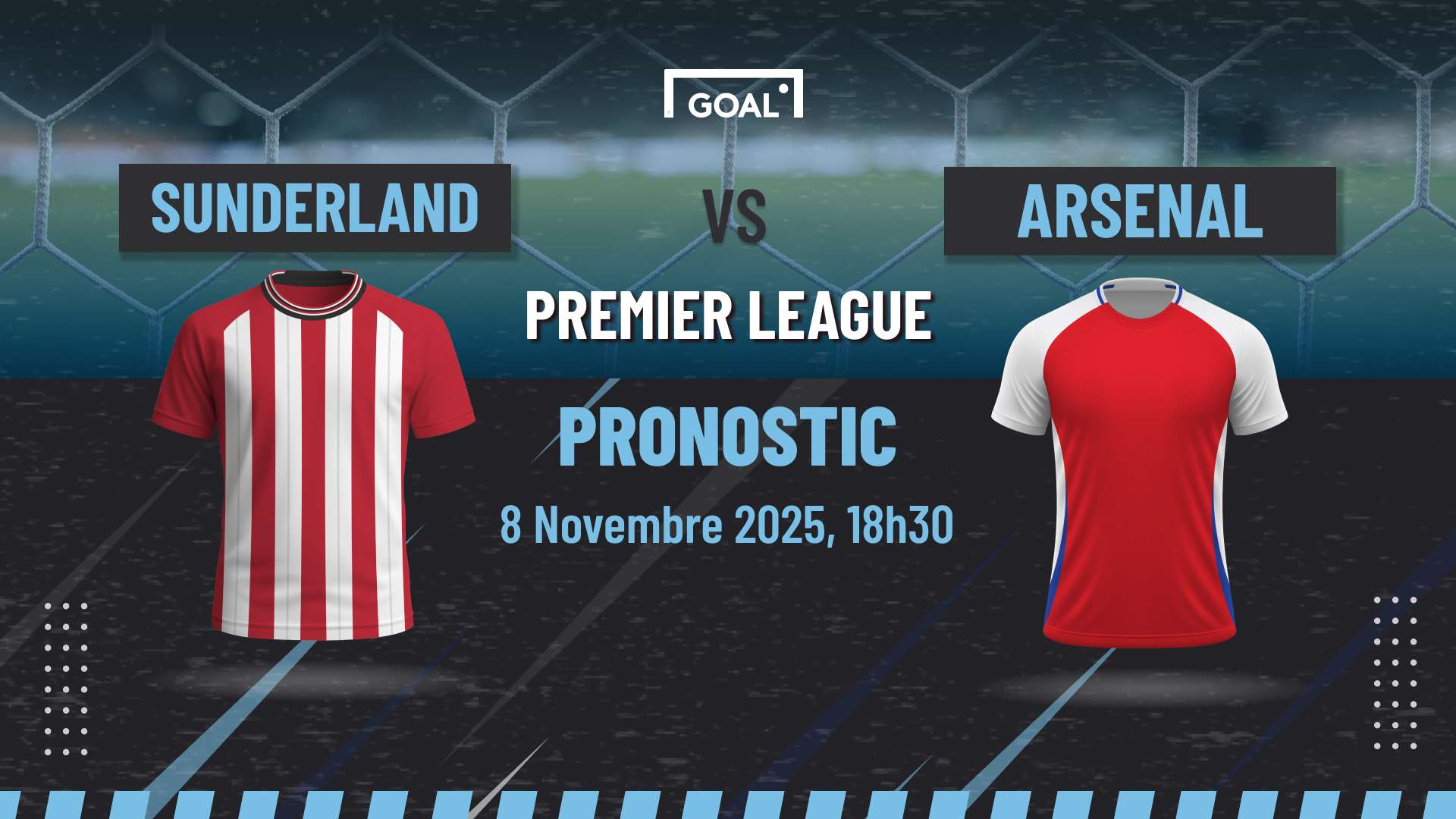Pronostic Sunderland vs Arsenal