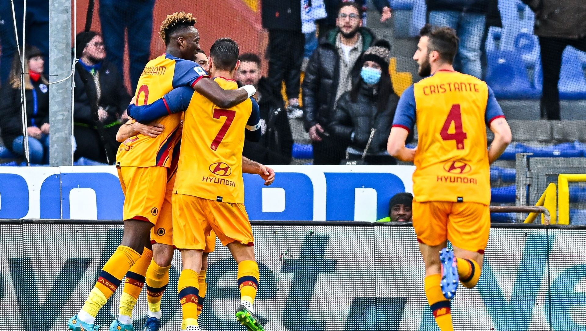 samp roma esultanza