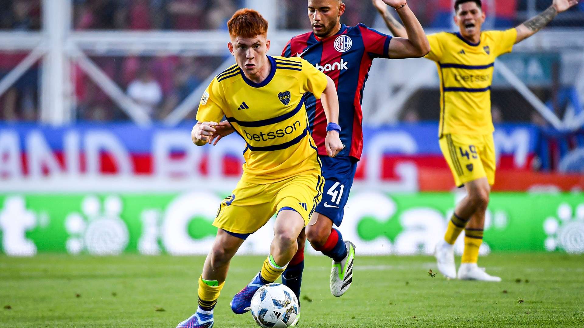 Valentin Barco Boca San Lorenzo Copa Liga Profesional 2023