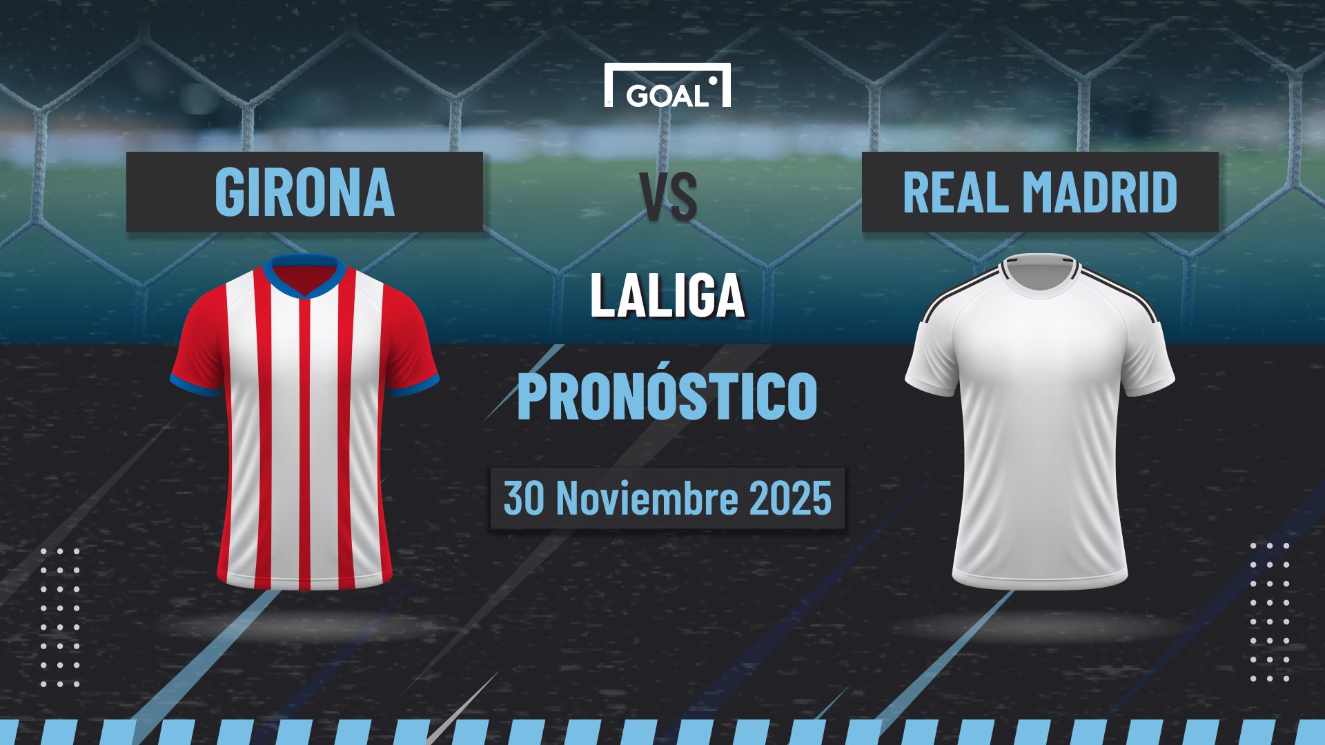 Girona vs Real Madrid Pronóstico y Apuestas LaLiga | 30/11/25