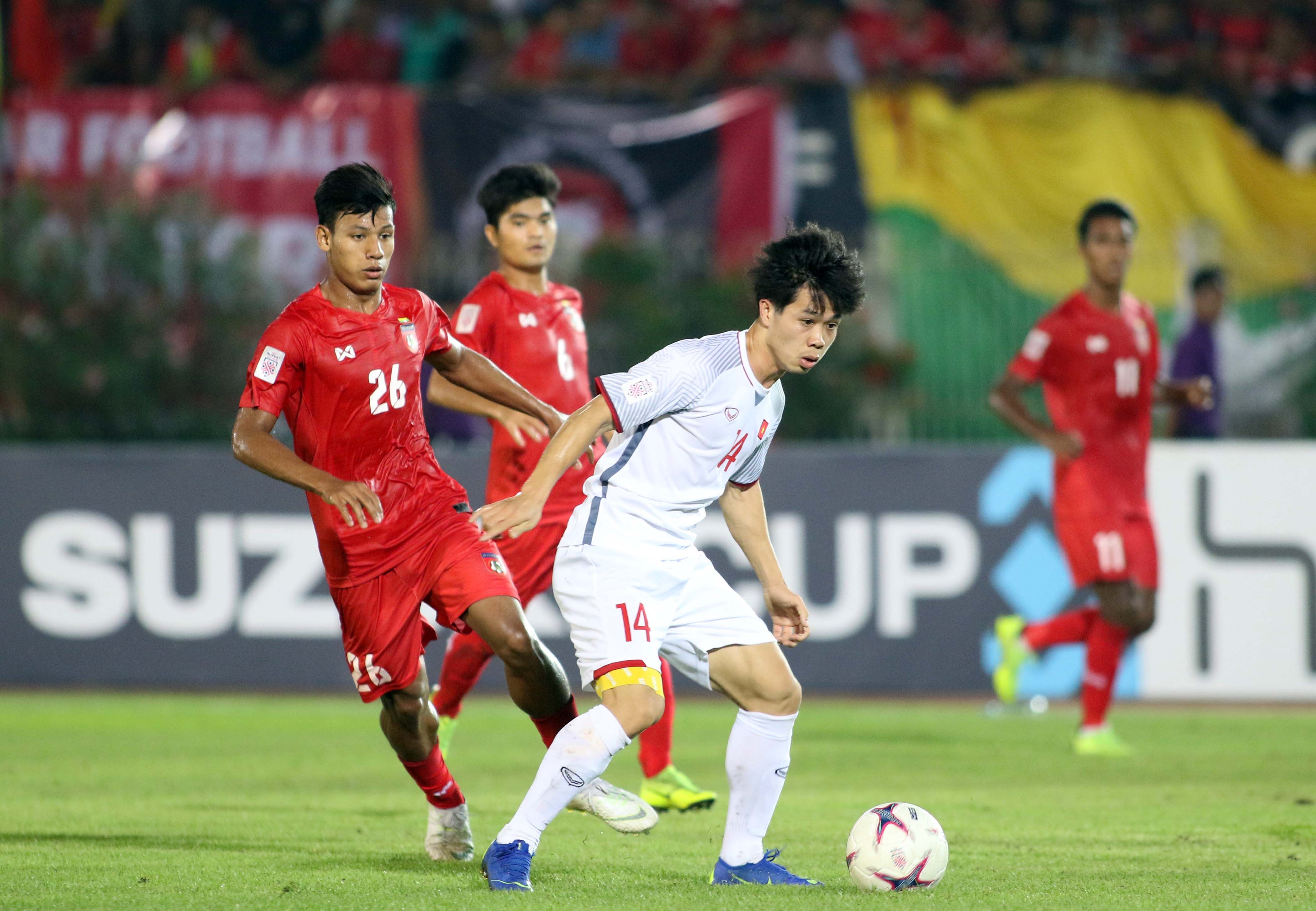 Công Phượng 7 - Myanmar vs Vietnam AFF Suzuki Cup 2018