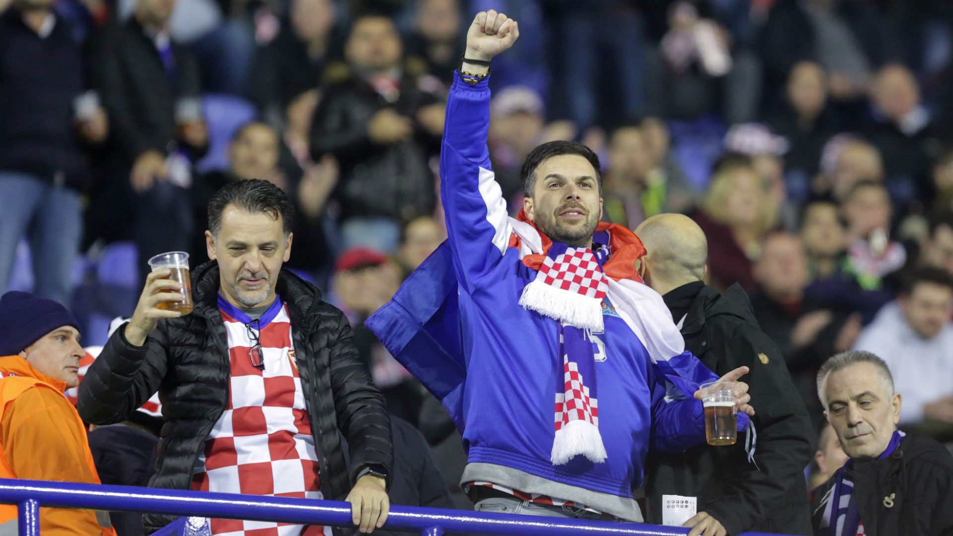 Croatia Greece WC Qualification 09112017 fans