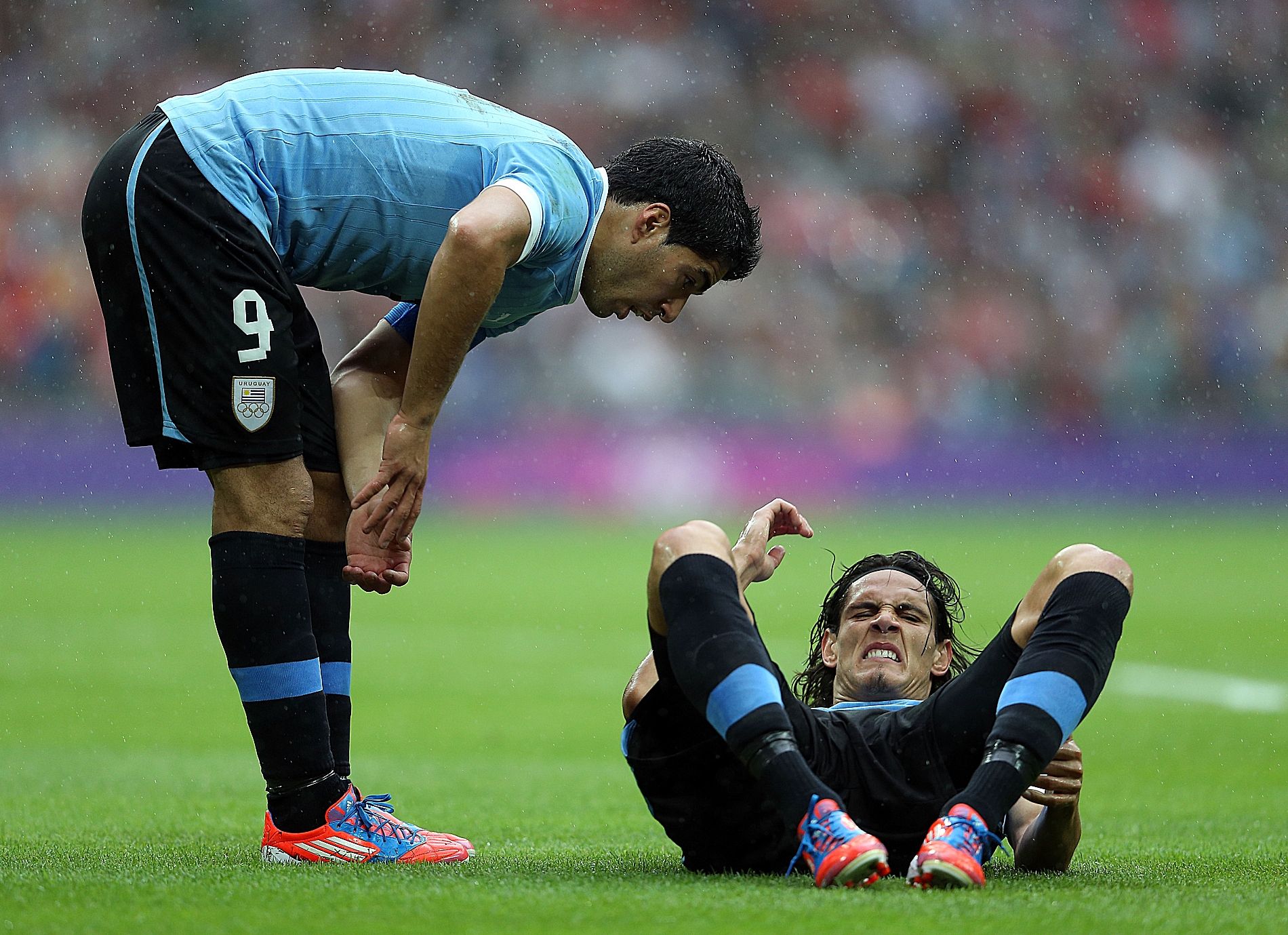 Luis Suarez y Edinson Cavani (Uruguay)