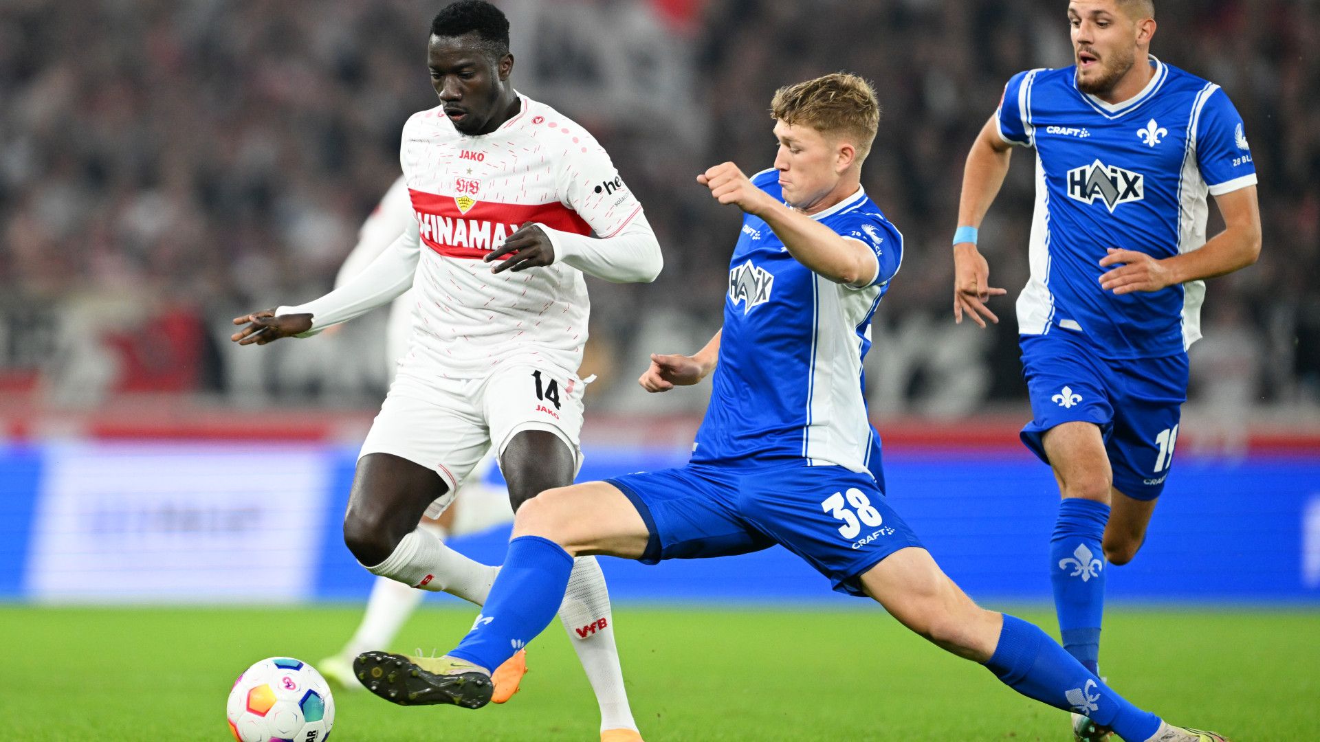 SILAS KATOMPA MVUMPA STUTTGART CLEMENS RIEDEL DARMSTADT 22092023