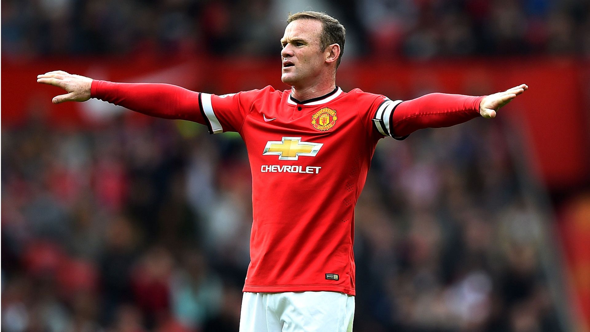 Wayne Rooney | Manchester United 2-1 West Ham | Old Trafford | Premier League