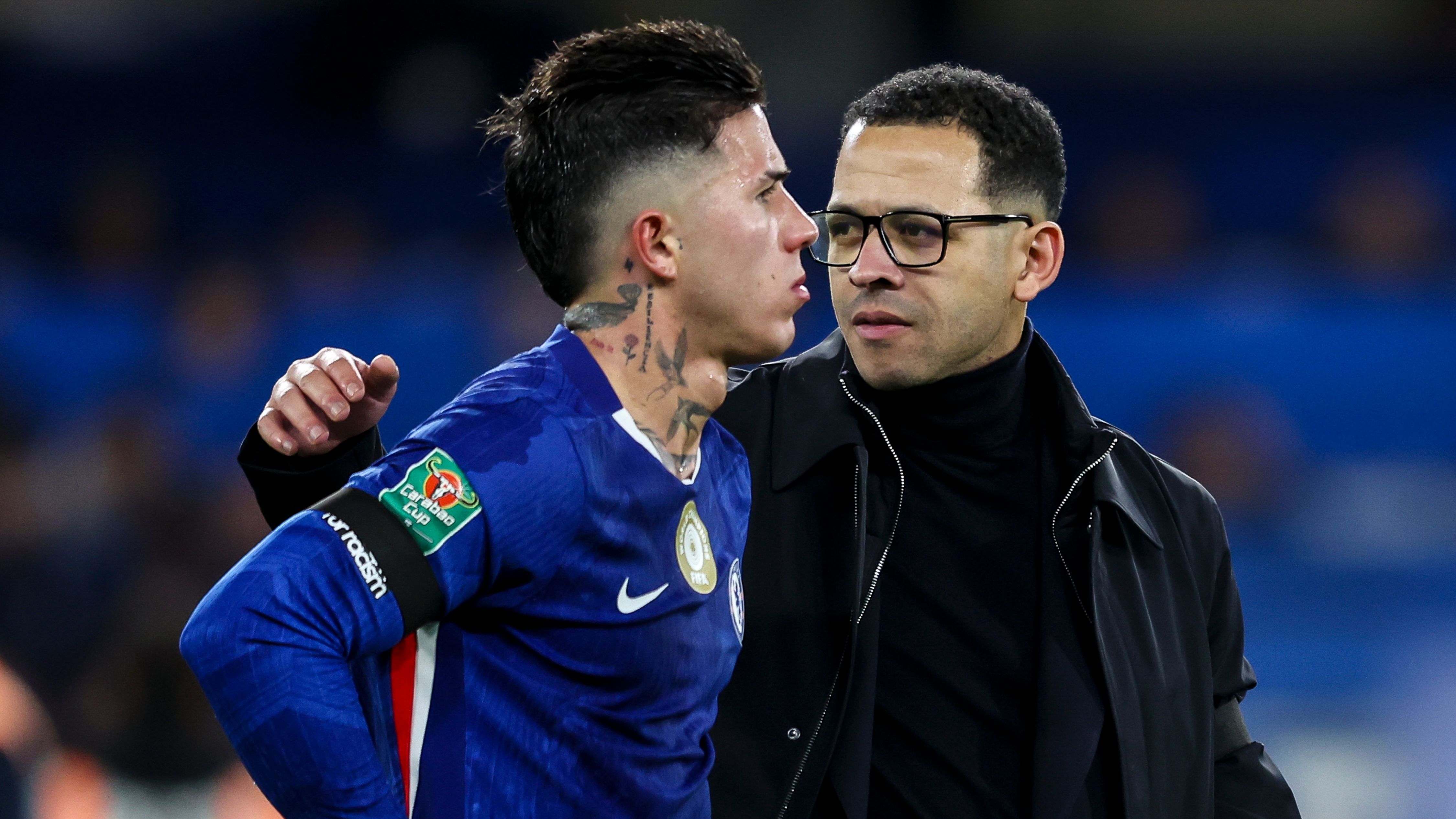 Liam Rosenior Enzo Fernandez Chelsea 2025-26