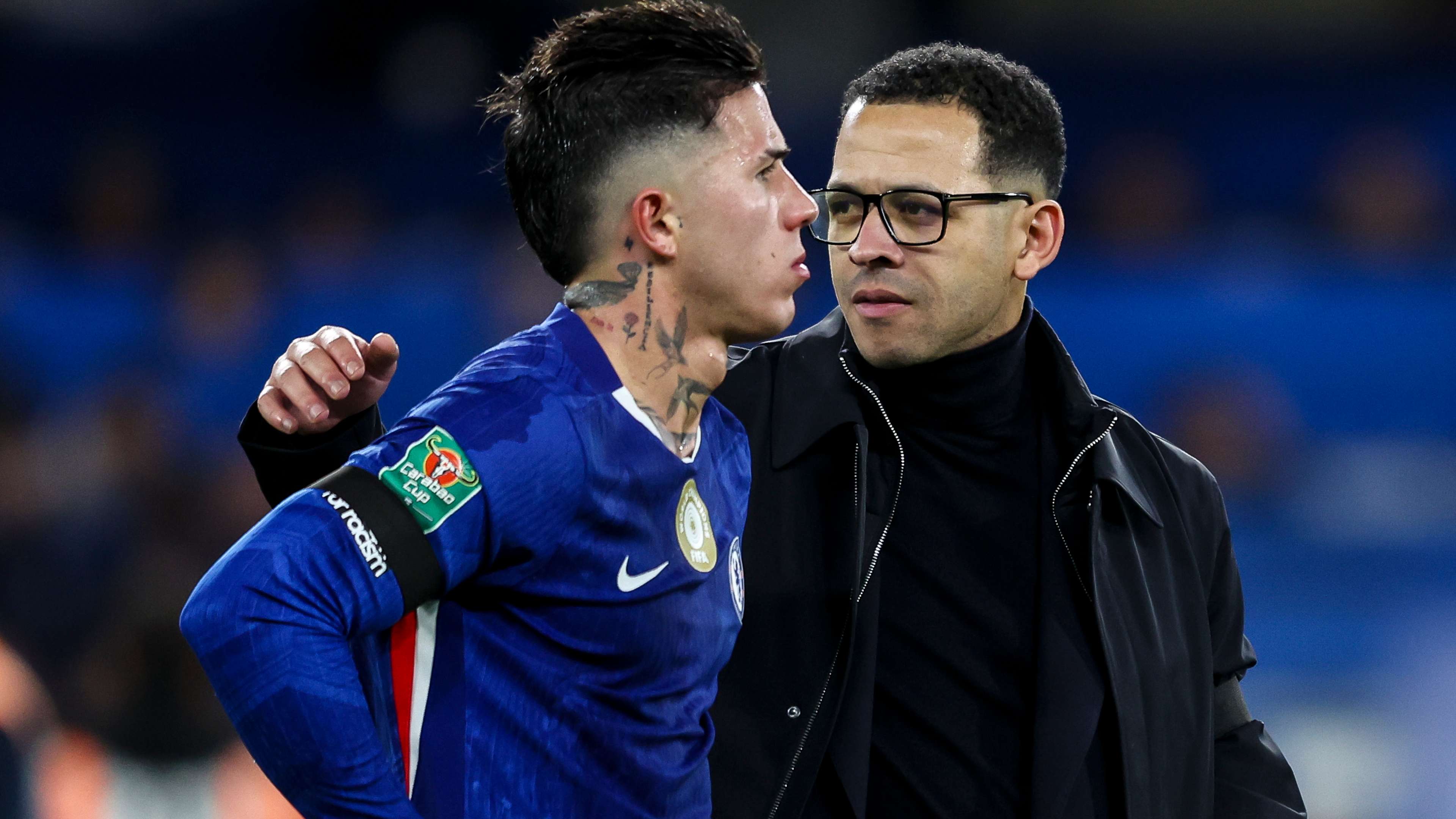 Liam Rosenior Enzo Fernandez Chelsea 2025-26