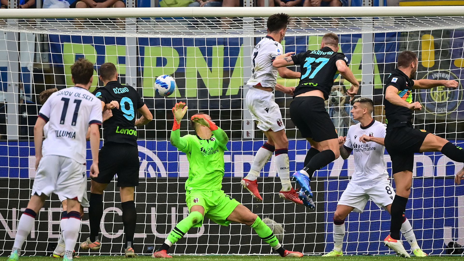 Milan Skriniar Inter Bologna Serie A