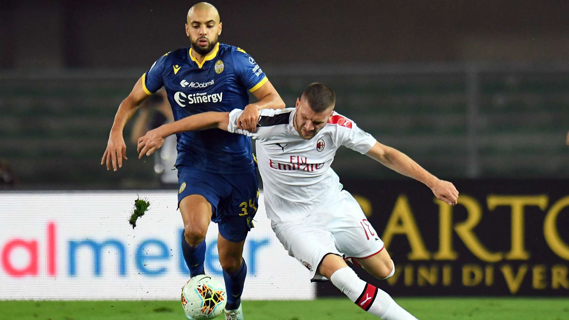 Amrabat Rebic Verona Milan