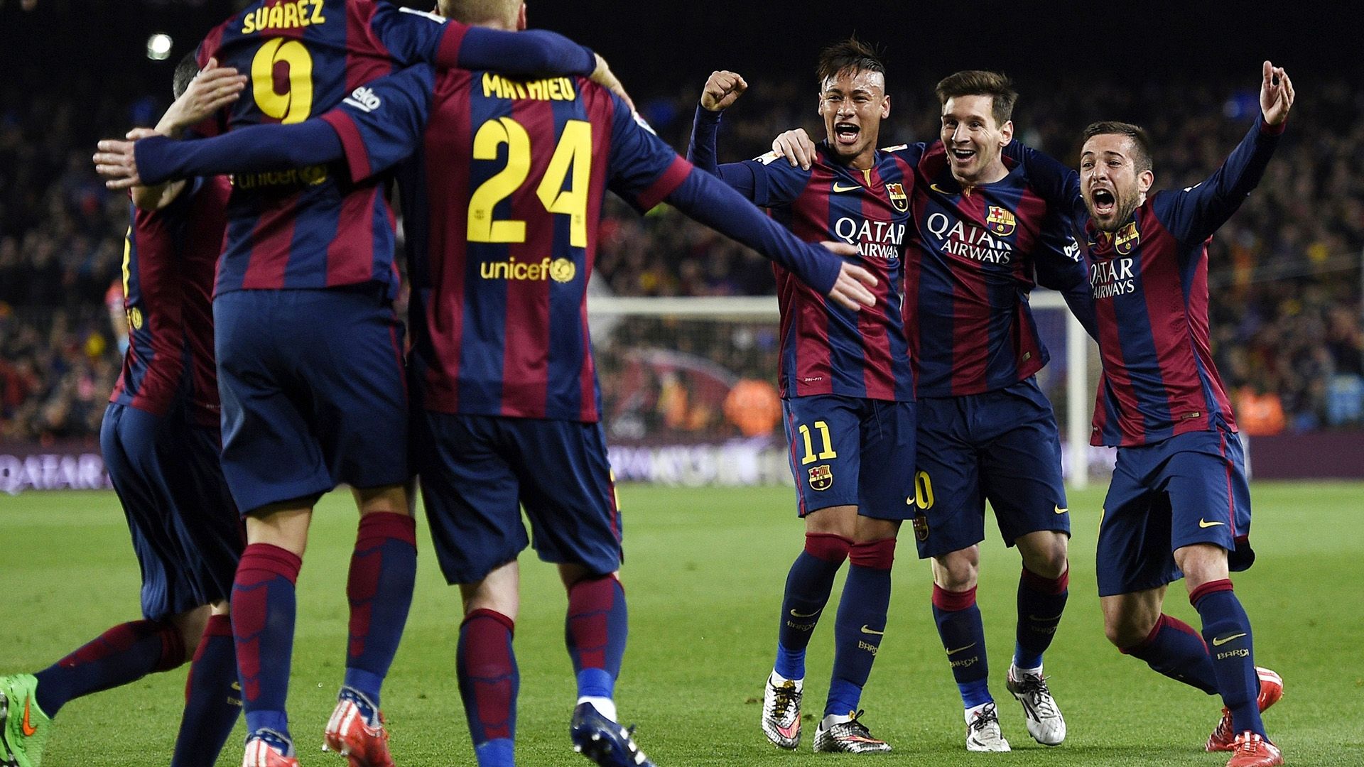 Jeremy Mathieu Barcelona Real Madrid La Liga 22032015