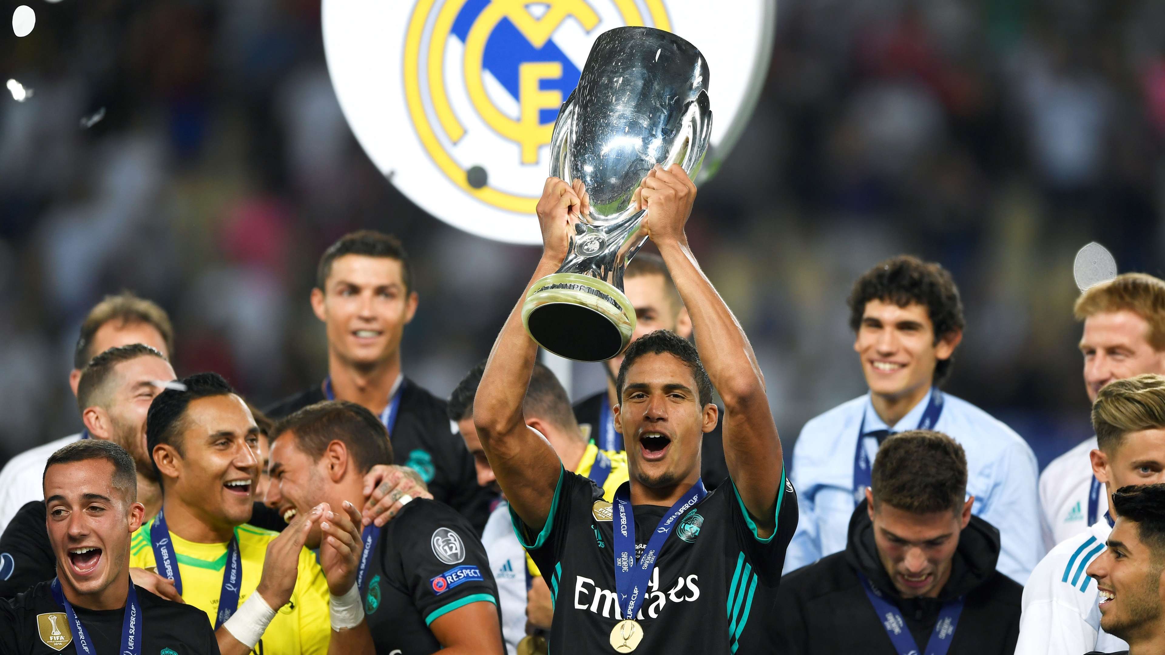 Raphael Varane Real Madrid UEFA Super Cup