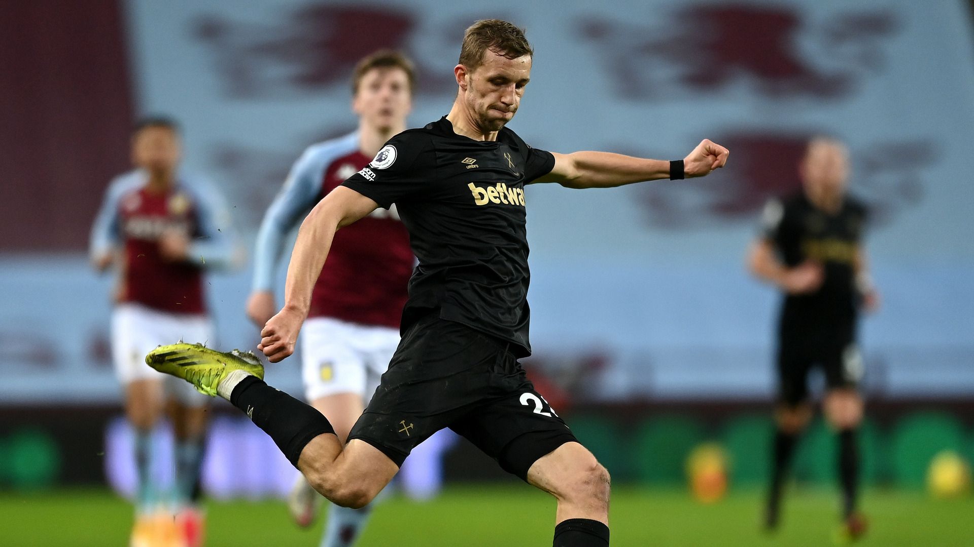 Tomas Soucek Aston Villa vs West Ham United