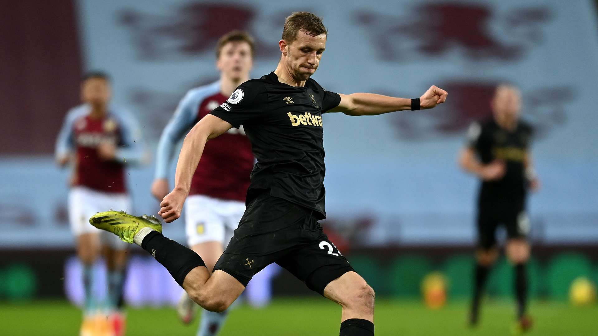Tomas Soucek Aston Villa vs West Ham United