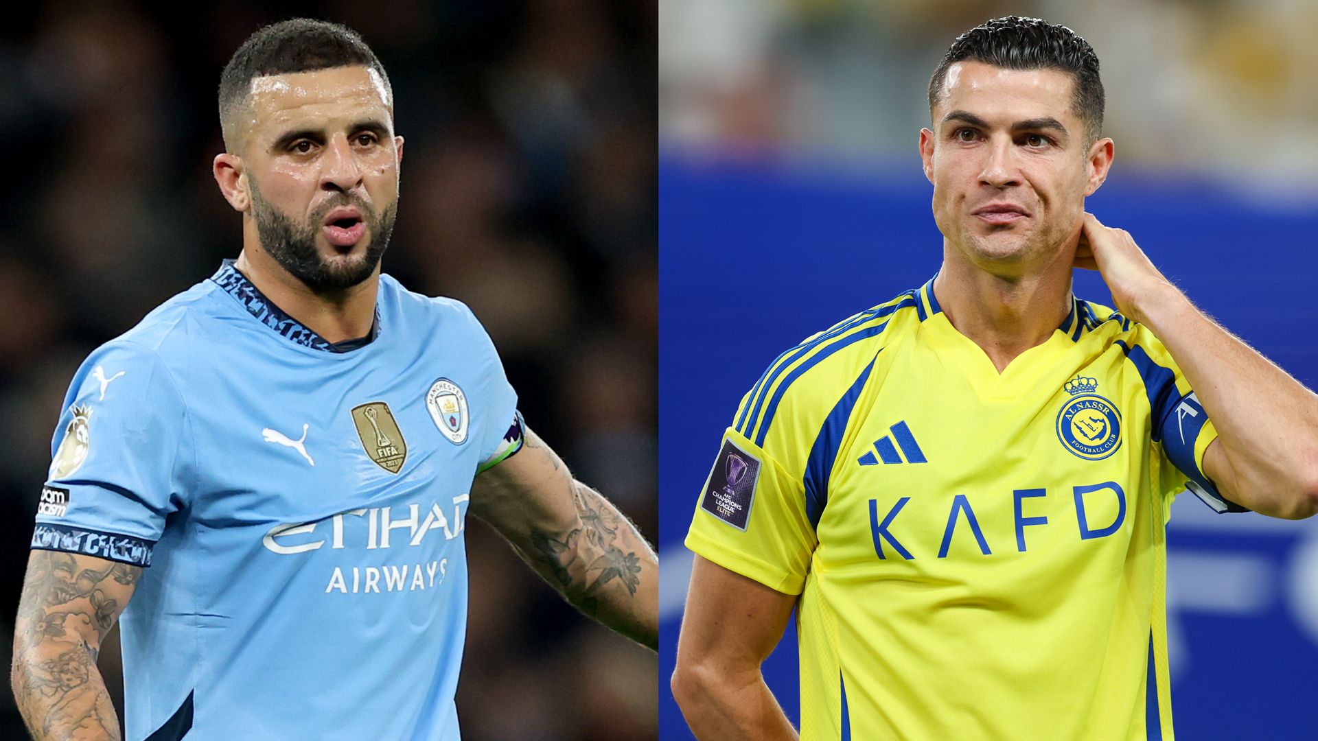 Kyle Walker Cristiano Ronaldo