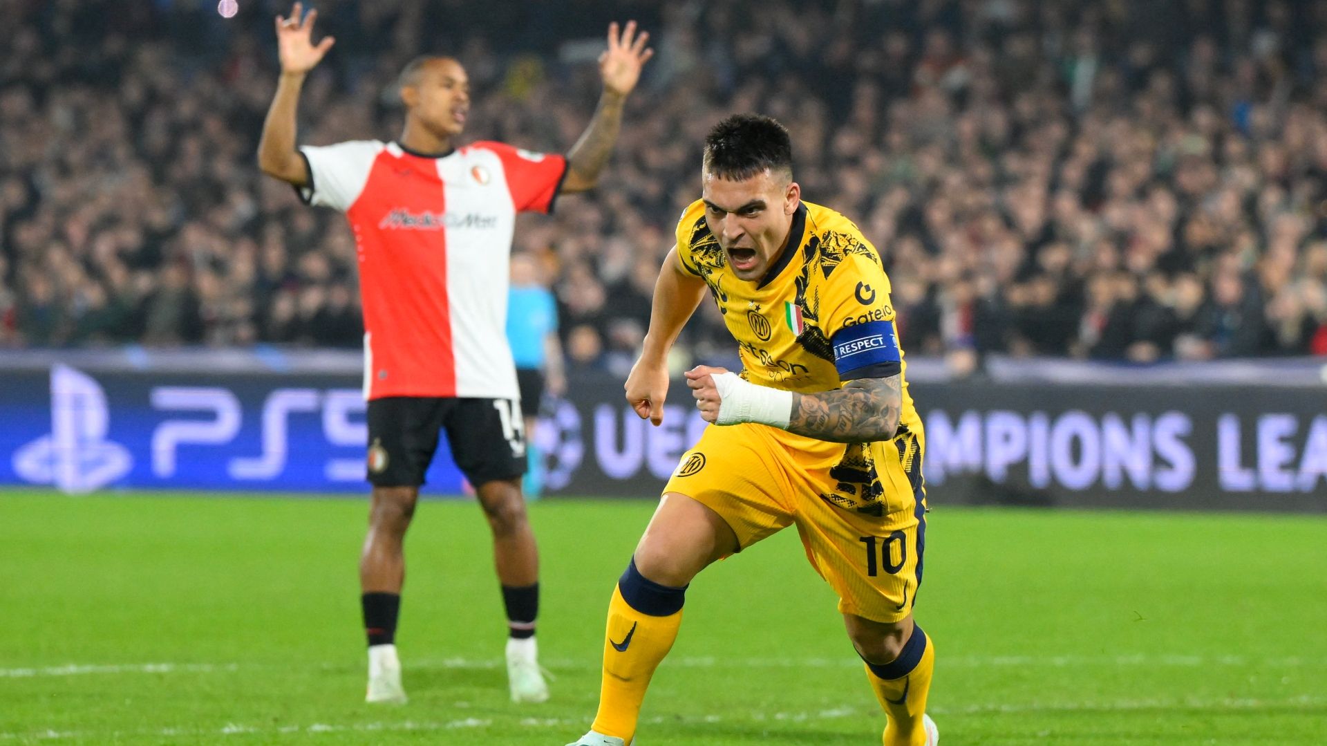 Lautaro Martinez Feyenoord Inter