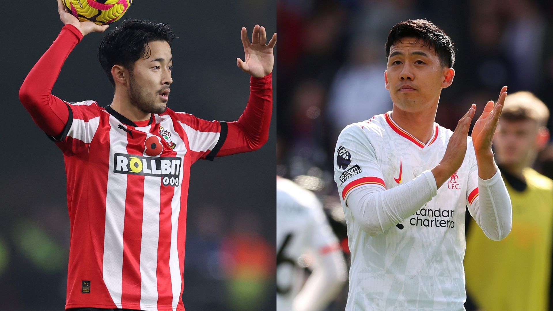 Yukinari Sugawara Southampton Wataru Endo Liverpool