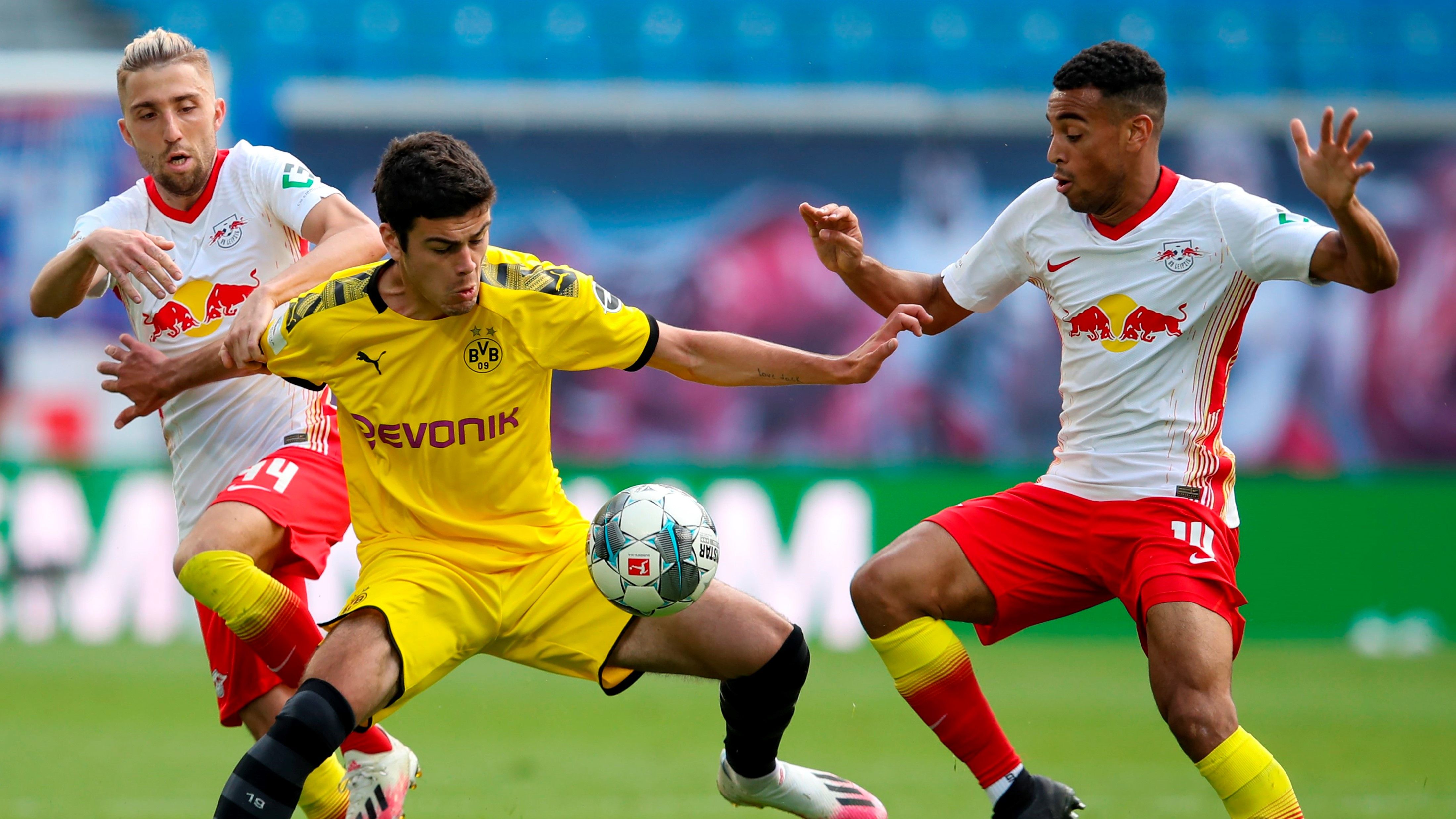 Giovanni Reyna Tyler Adams RB  Leipzig vs Borussia Dortmund 2020