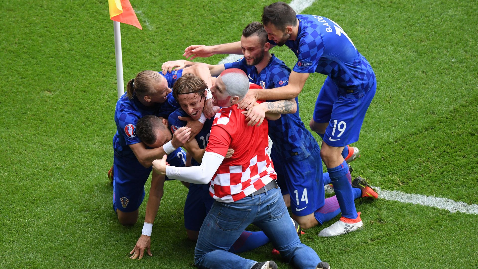 Kroatien Fan 12062016