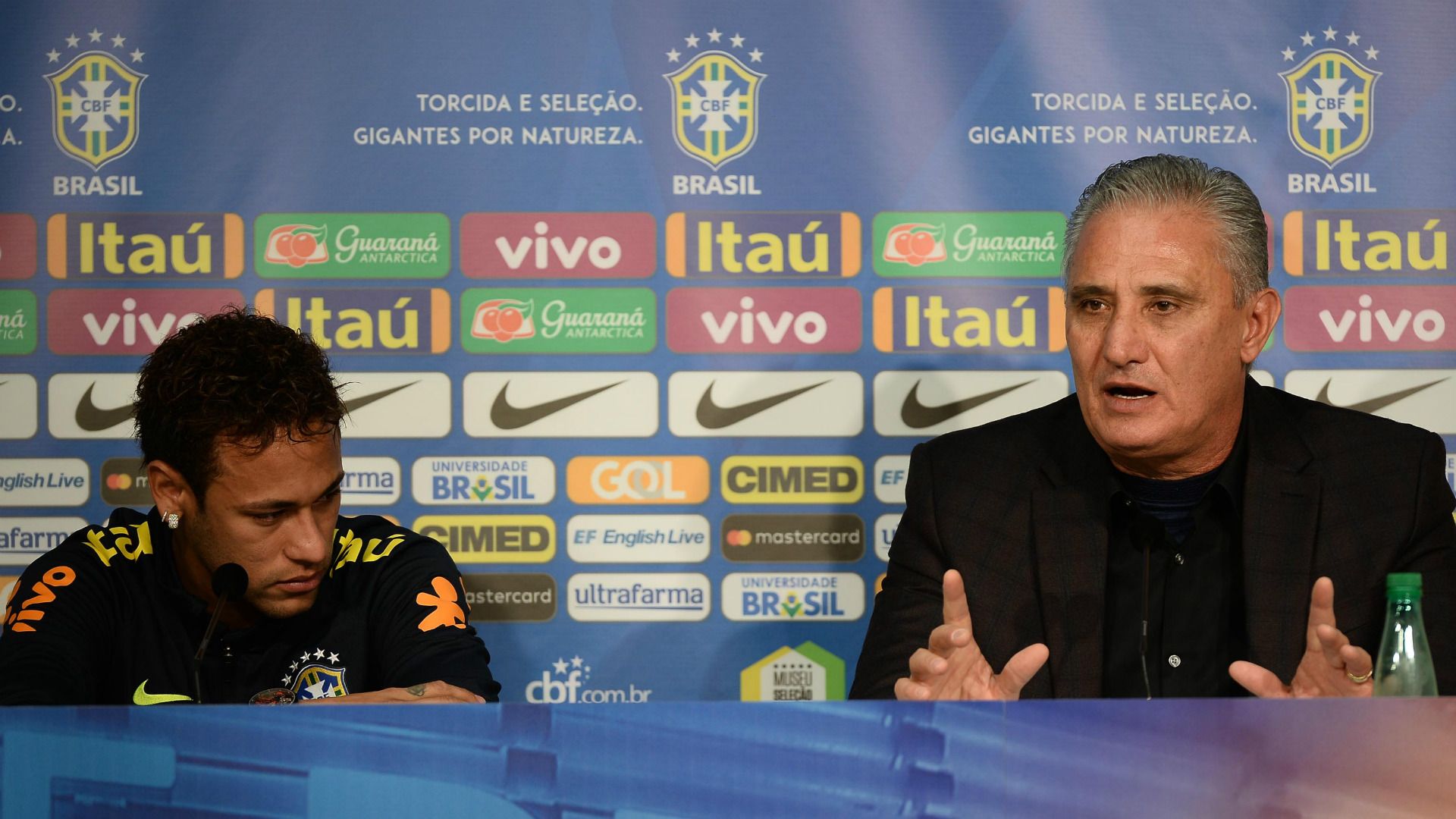 Tite Neymar I Brasl Japão I 10 11 17