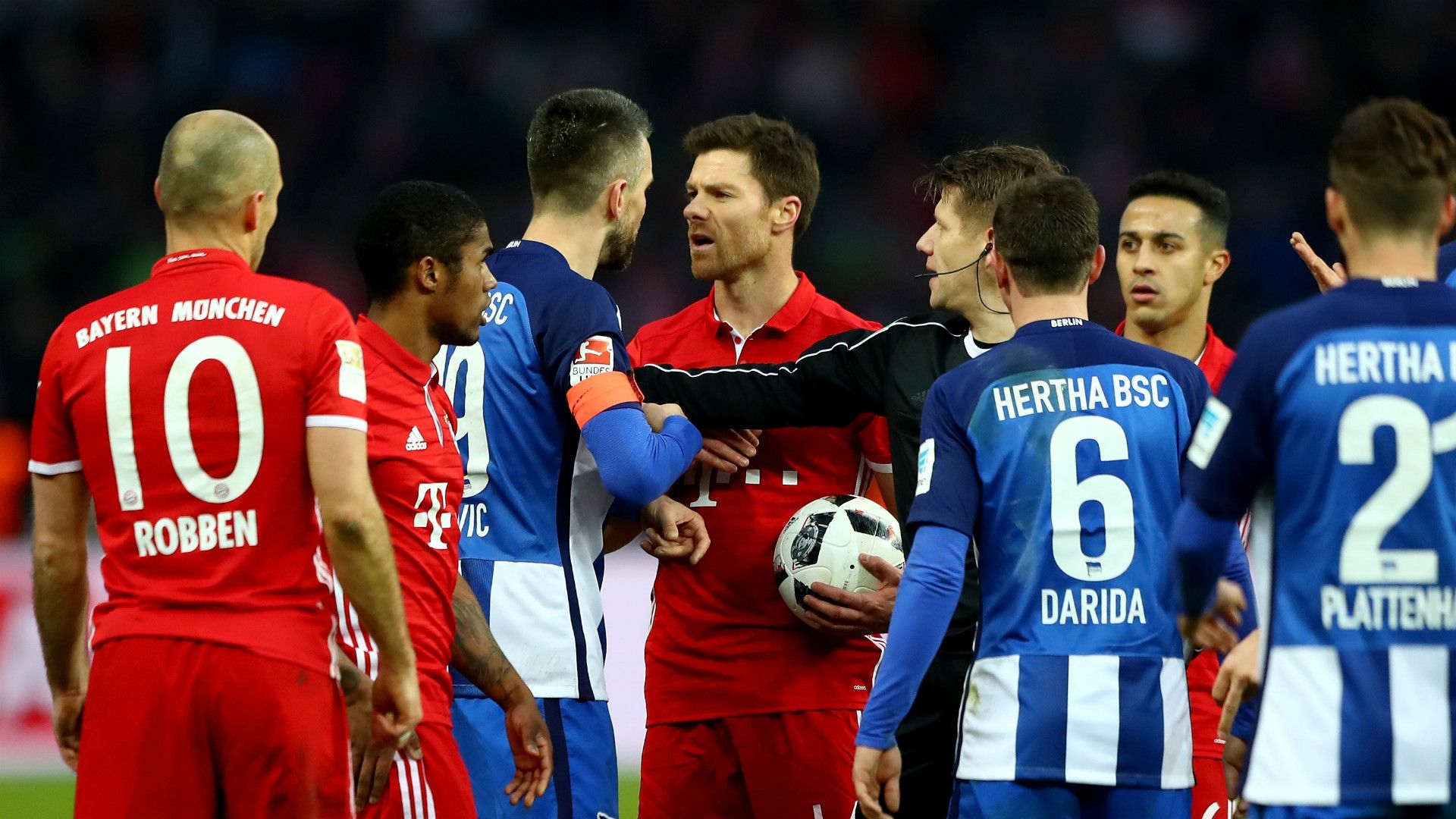 HD Bayern Hertha melee