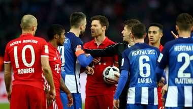 HD Bayern Hertha melee