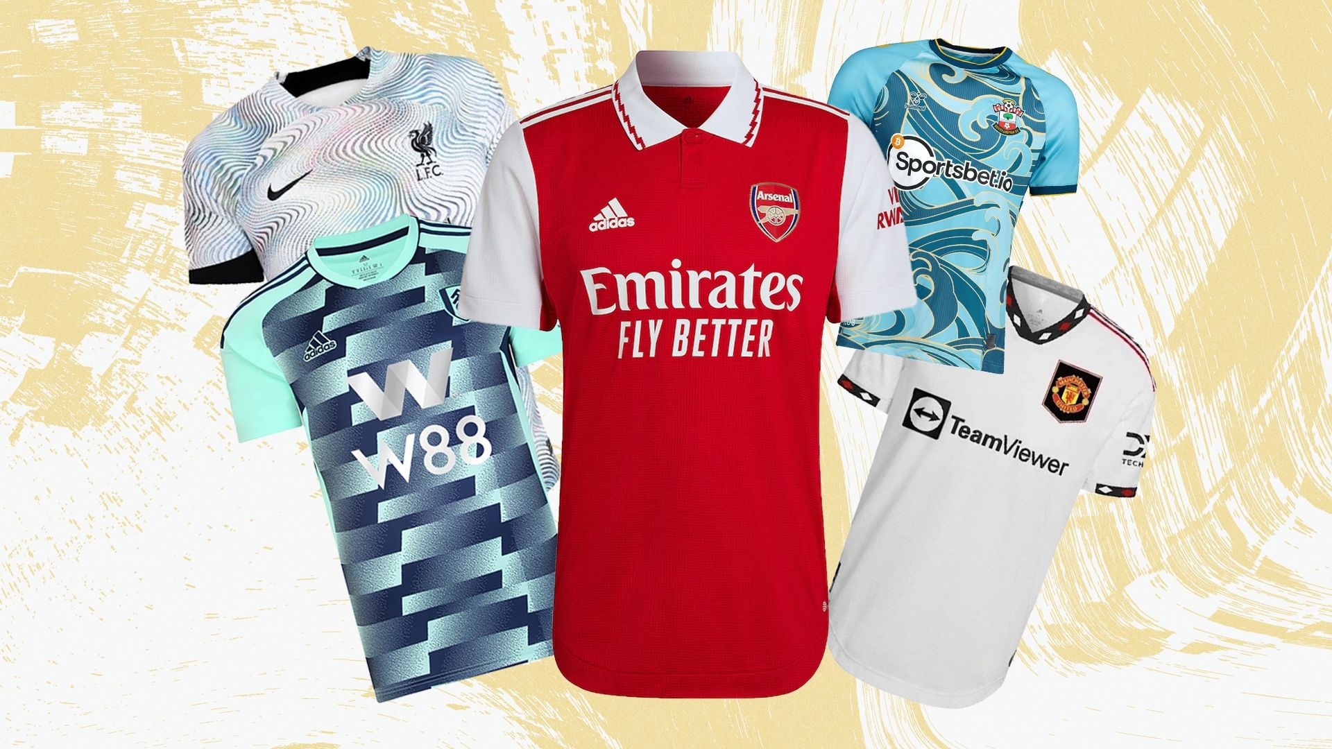 Premier League kits 2022 23 ranking every home and away shirt from worst to best Goal Uganda