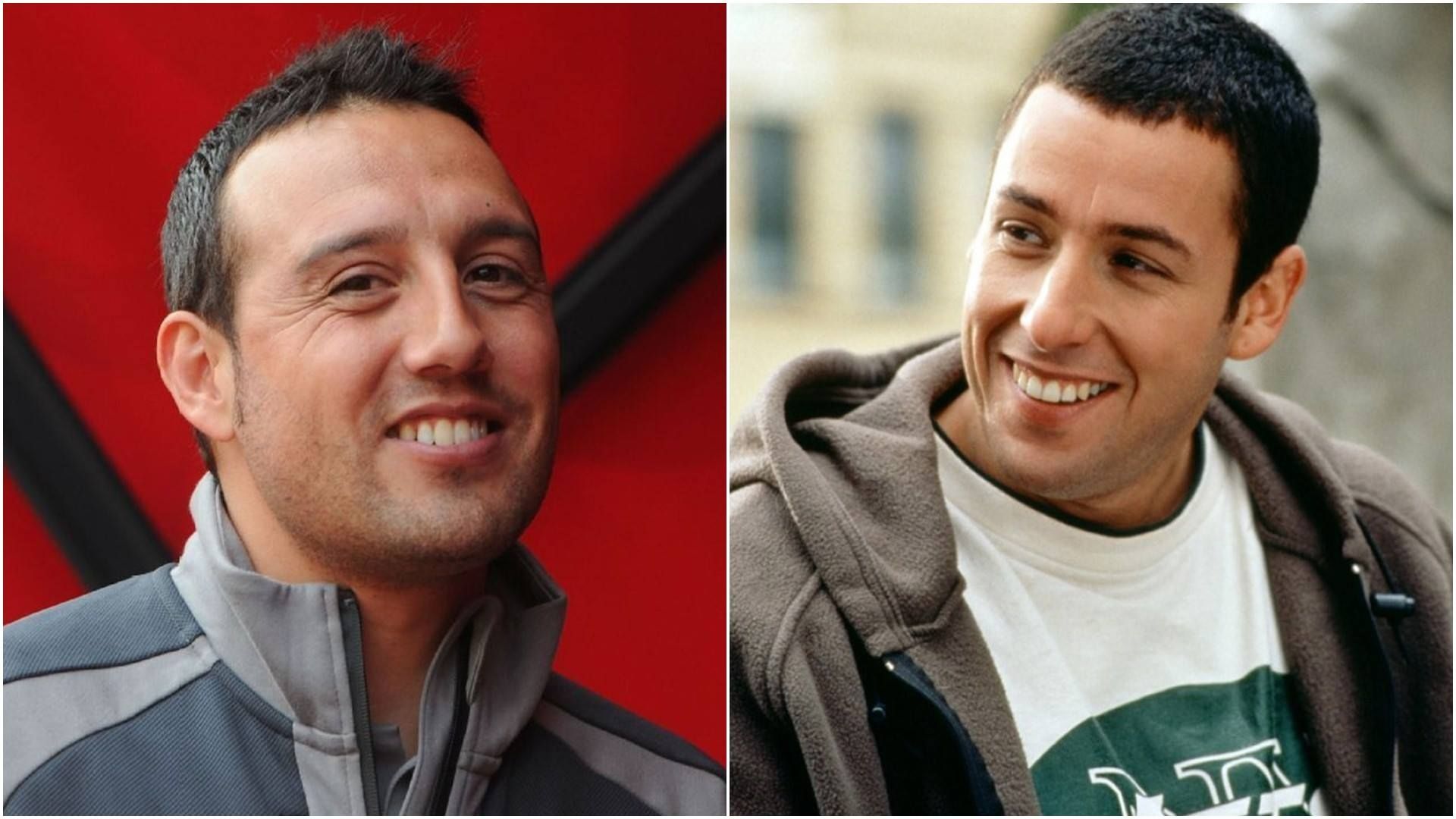 Footballers look alike