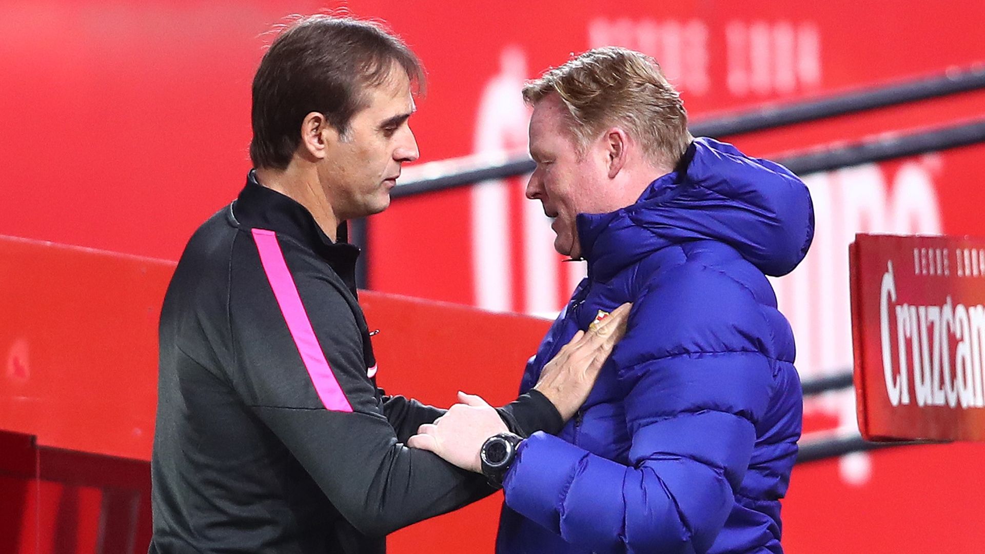 Lopetegui y Koeman, Sevilla vs. Barcelona