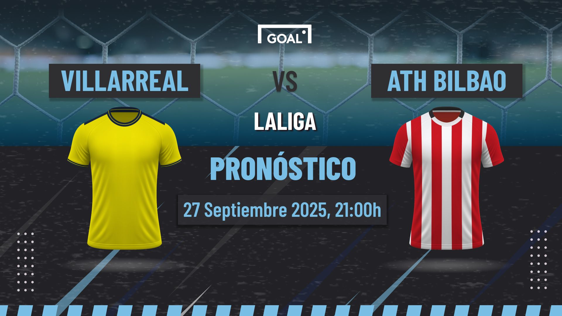 Villarreal vs Athletic Club principales apuestas LaLiga | 27/09/2025