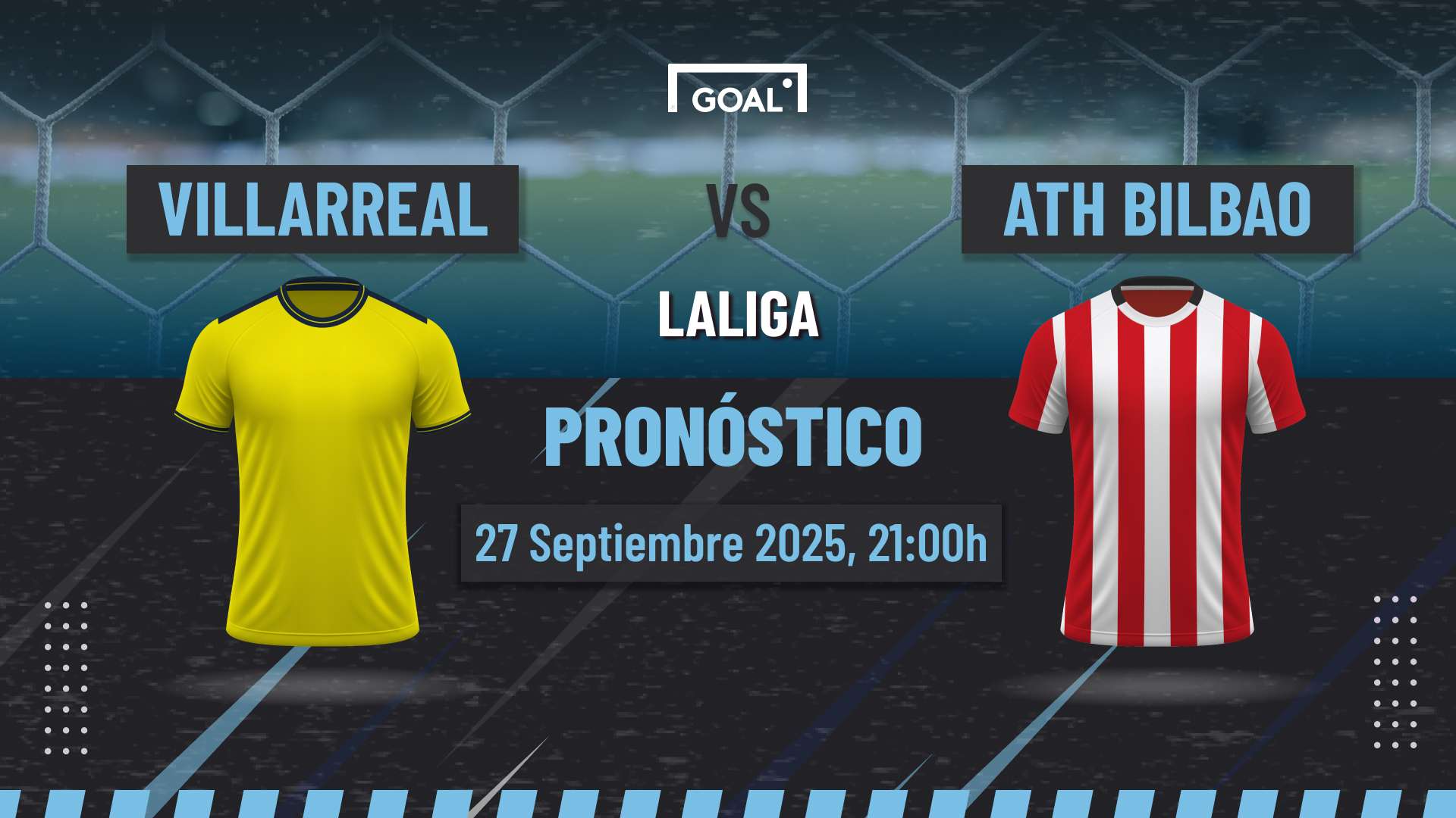 Villarreal vs Athletic Club principales apuestas LaLiga | 27/09/2025
