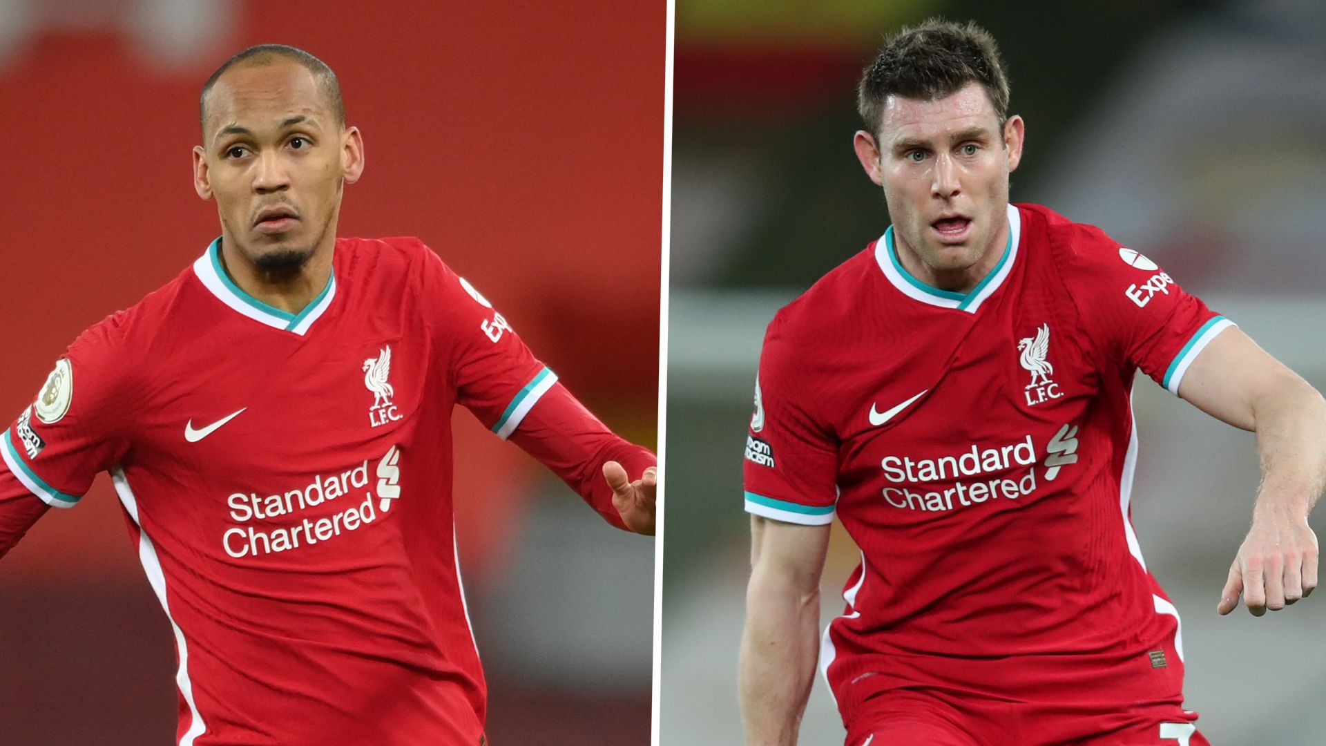 Fabinho James Milner Liverpool 2021