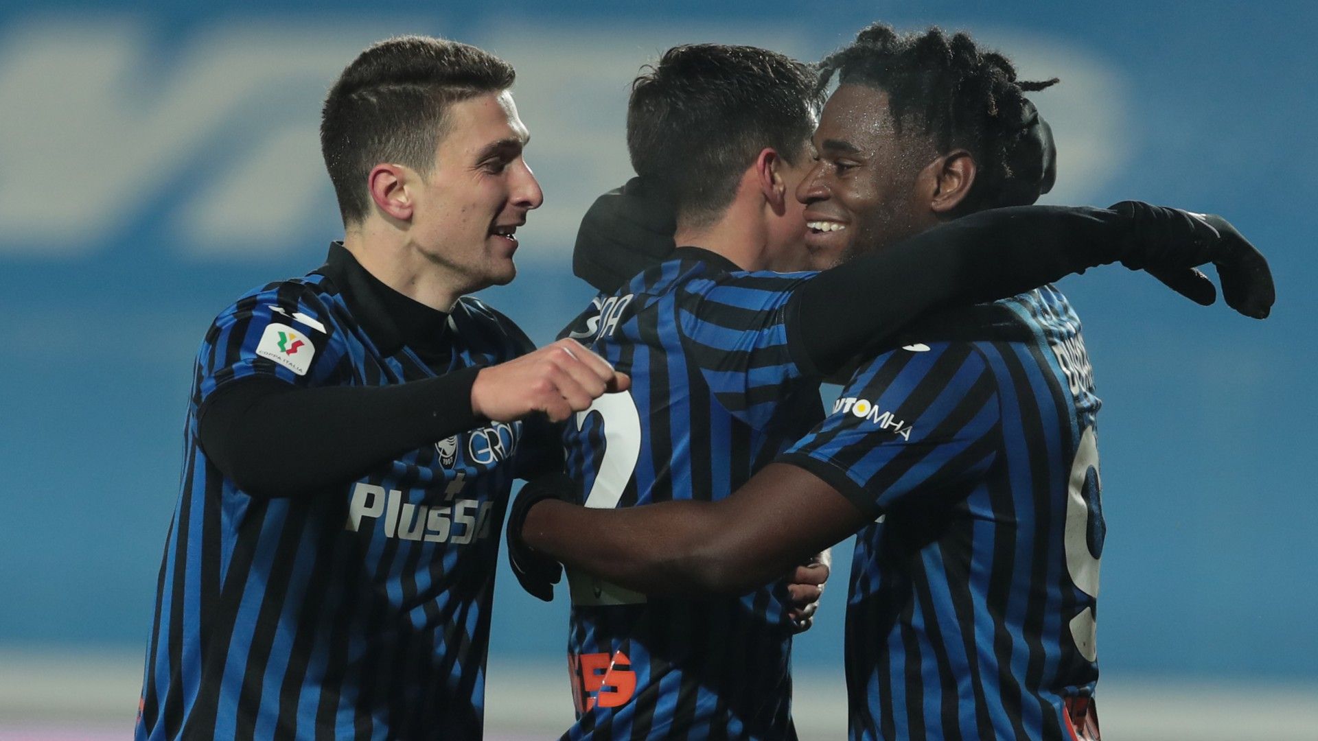 Atalanta celebrate 2020-21