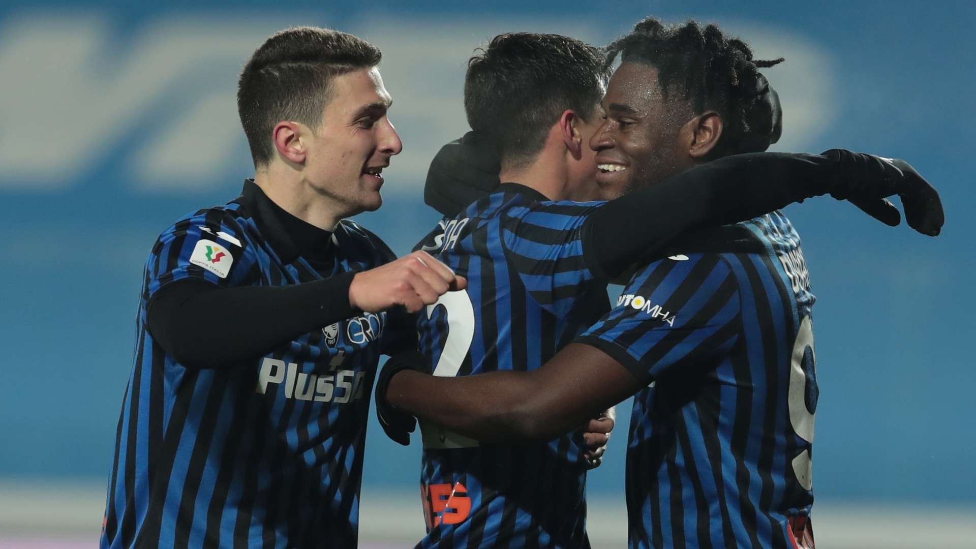 Atalanta celebrate 2020-21