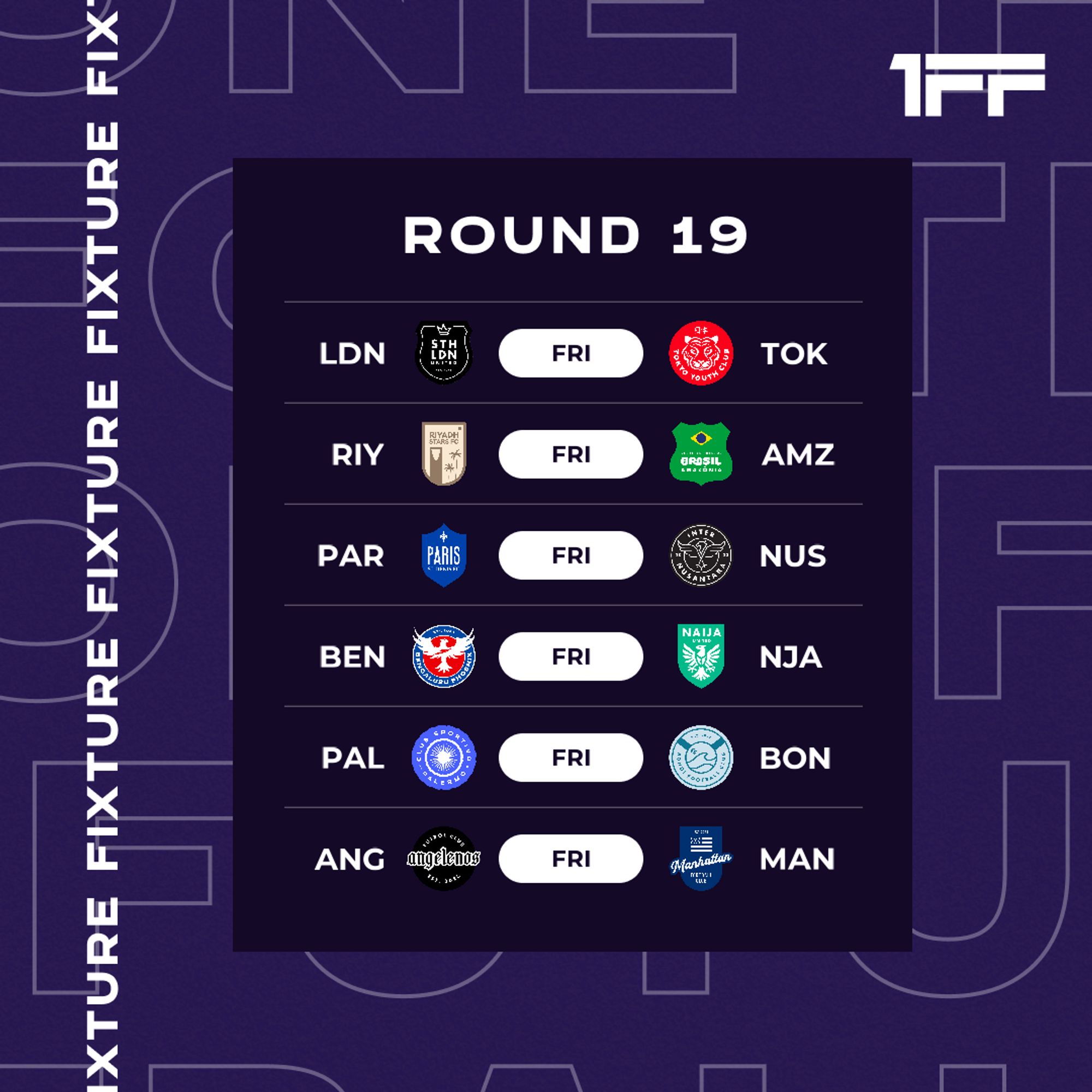 1ff-round19matches