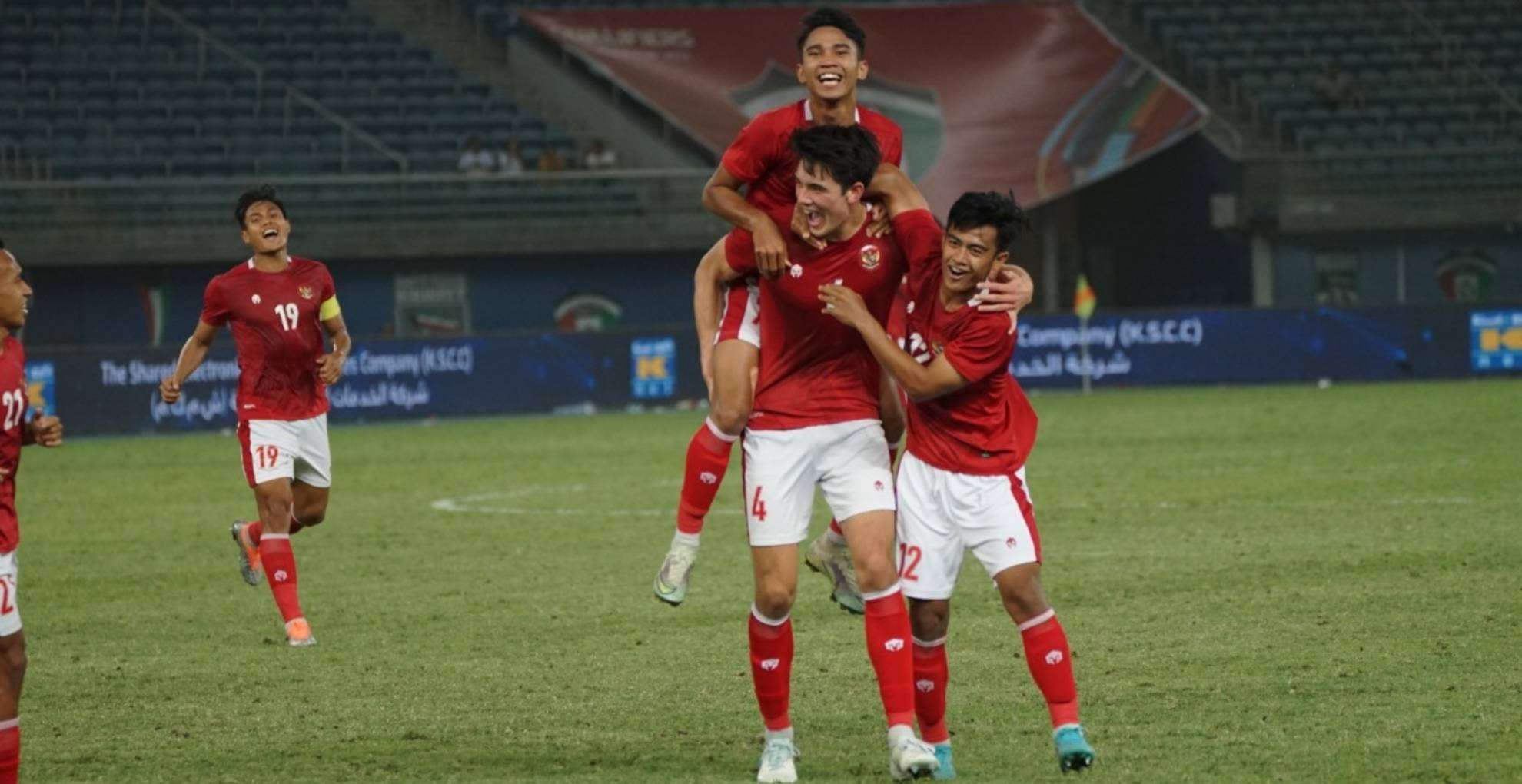 Kualifikasi Piala Asia 2023: Timnas Indonesia vsNepal - Selebrasi Elkan Baggott