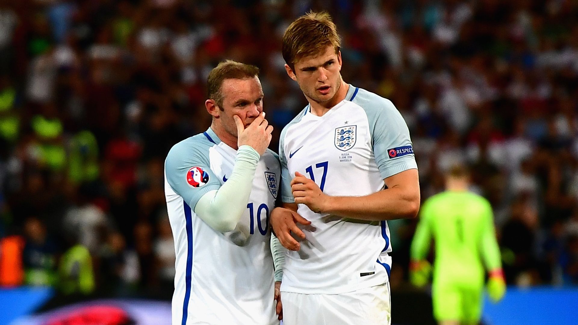 Wayne Rooney, Eric Dier, England