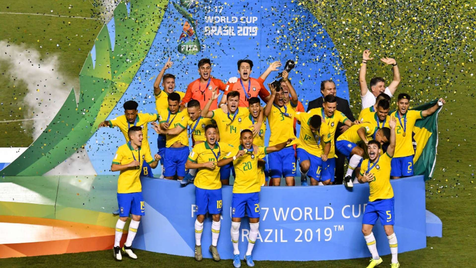 Brasil Sub 17 campeones 2019