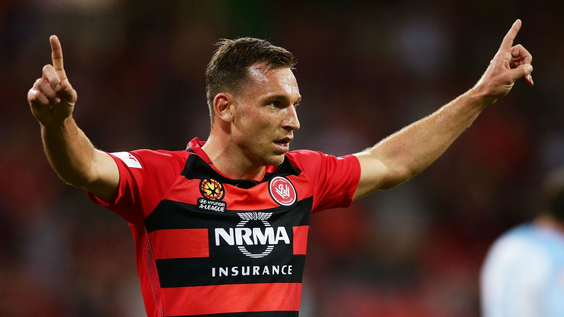 Brendon Santalab Western Sydney Wanderers v Melbourne Victory A-League 24032017