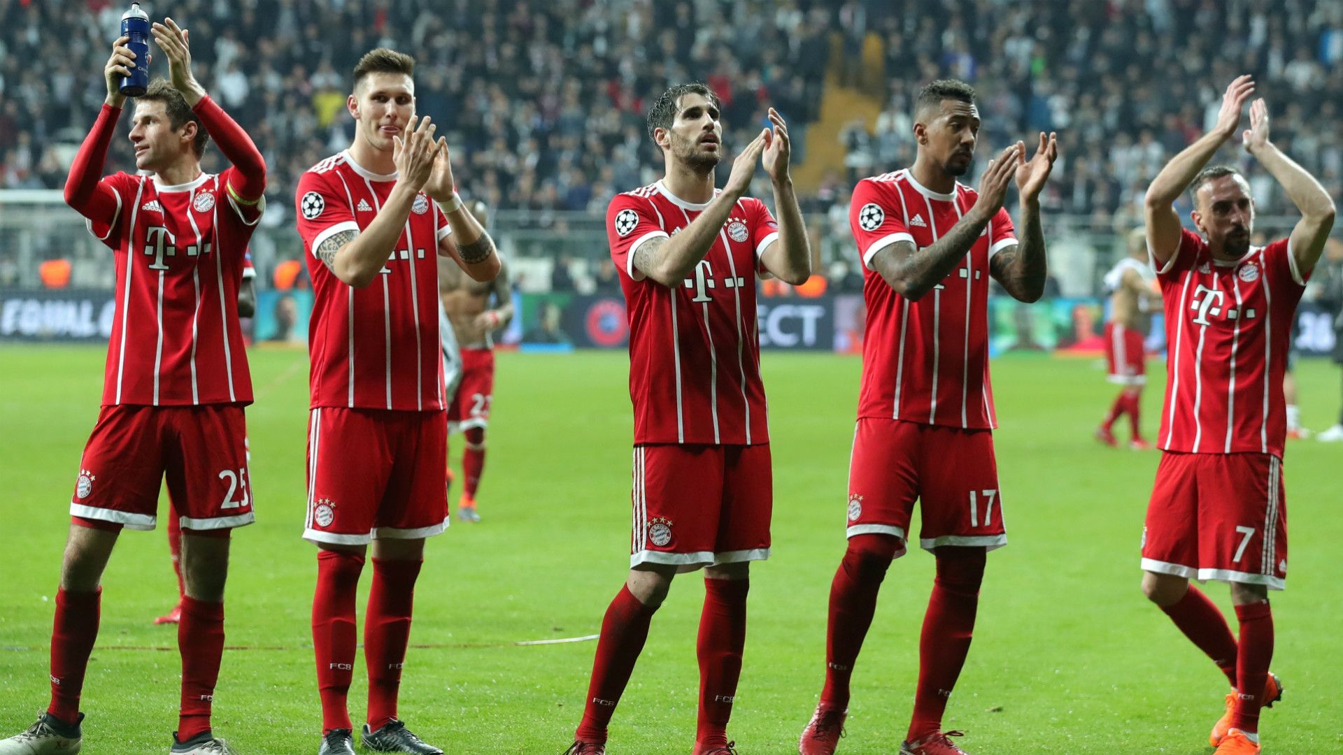 BAYERN MÜNCHEN PLAYERS CHAMPIONS LEAGUE 14032018