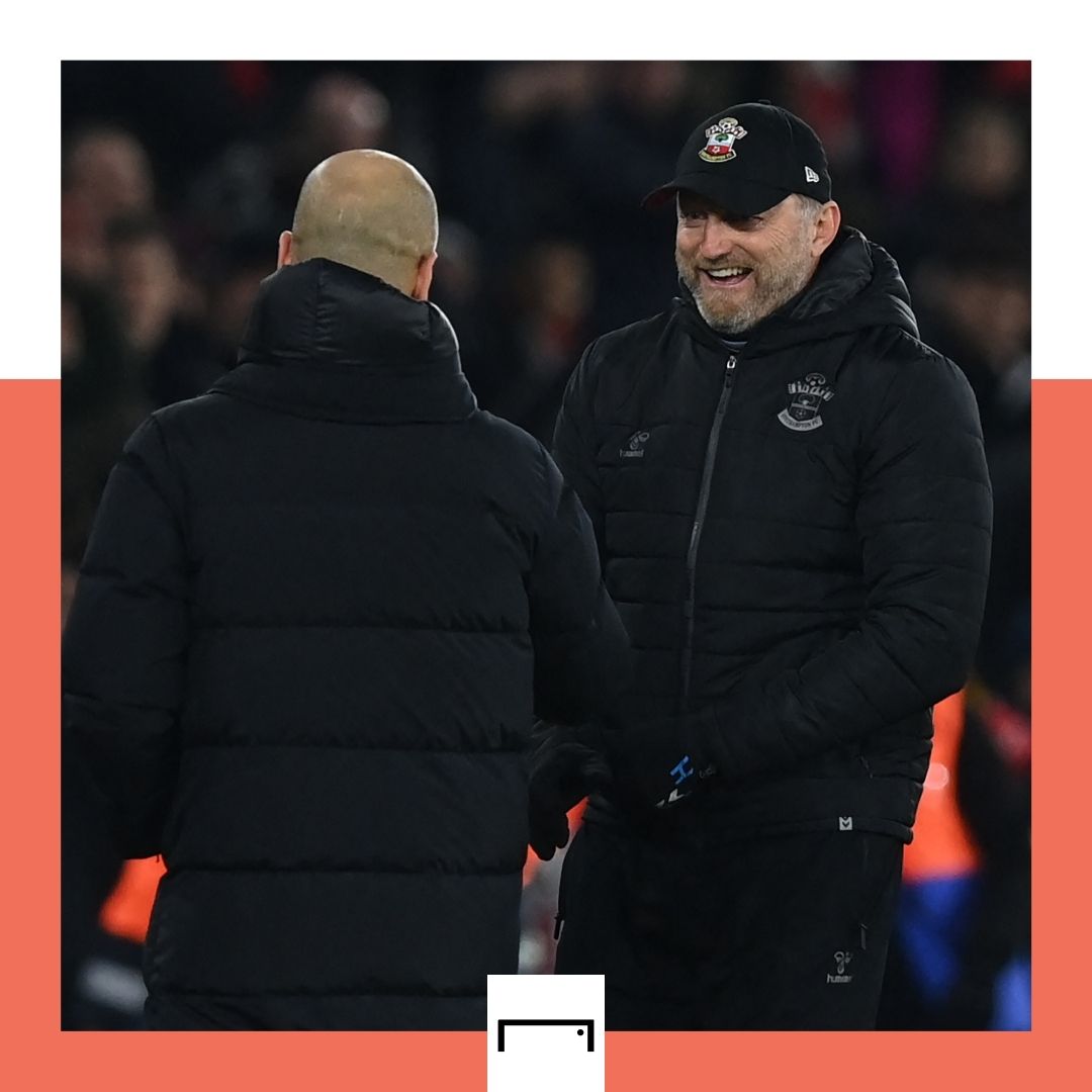 Ralph Hasenhuttl Southampton Manchester City Premier League 2021-22 GFX