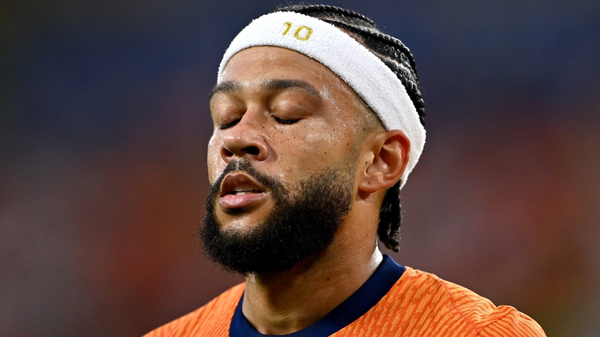 Memphis Depay of the Netherlands